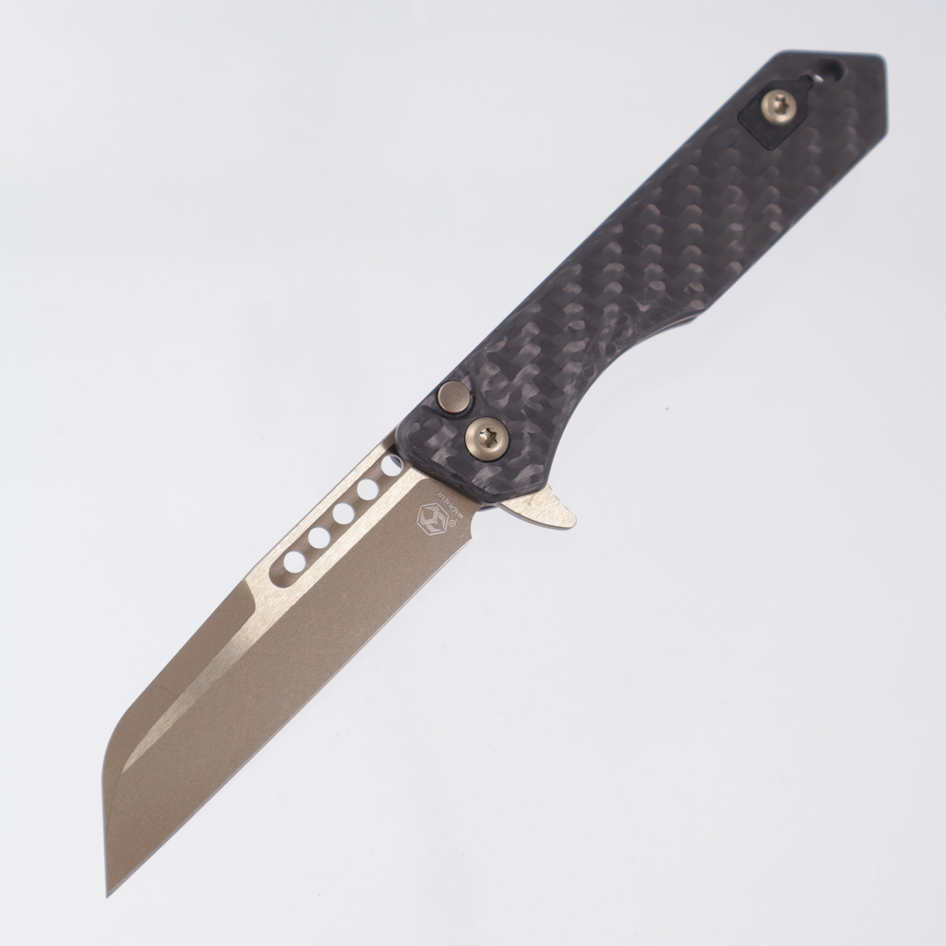 Heretic Jinn Manual - Carbon Fiber - Bronze Magancut - H213-7A-CF