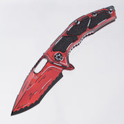 Heretic Medusa V3 Manual Recurve - Red Cel-Shade - Cerakote Magnacut - H010-CS-RD