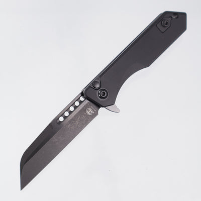 Heretic Jinn Manual - Black Aluminum - DLC Magnacut - H213-6A-T