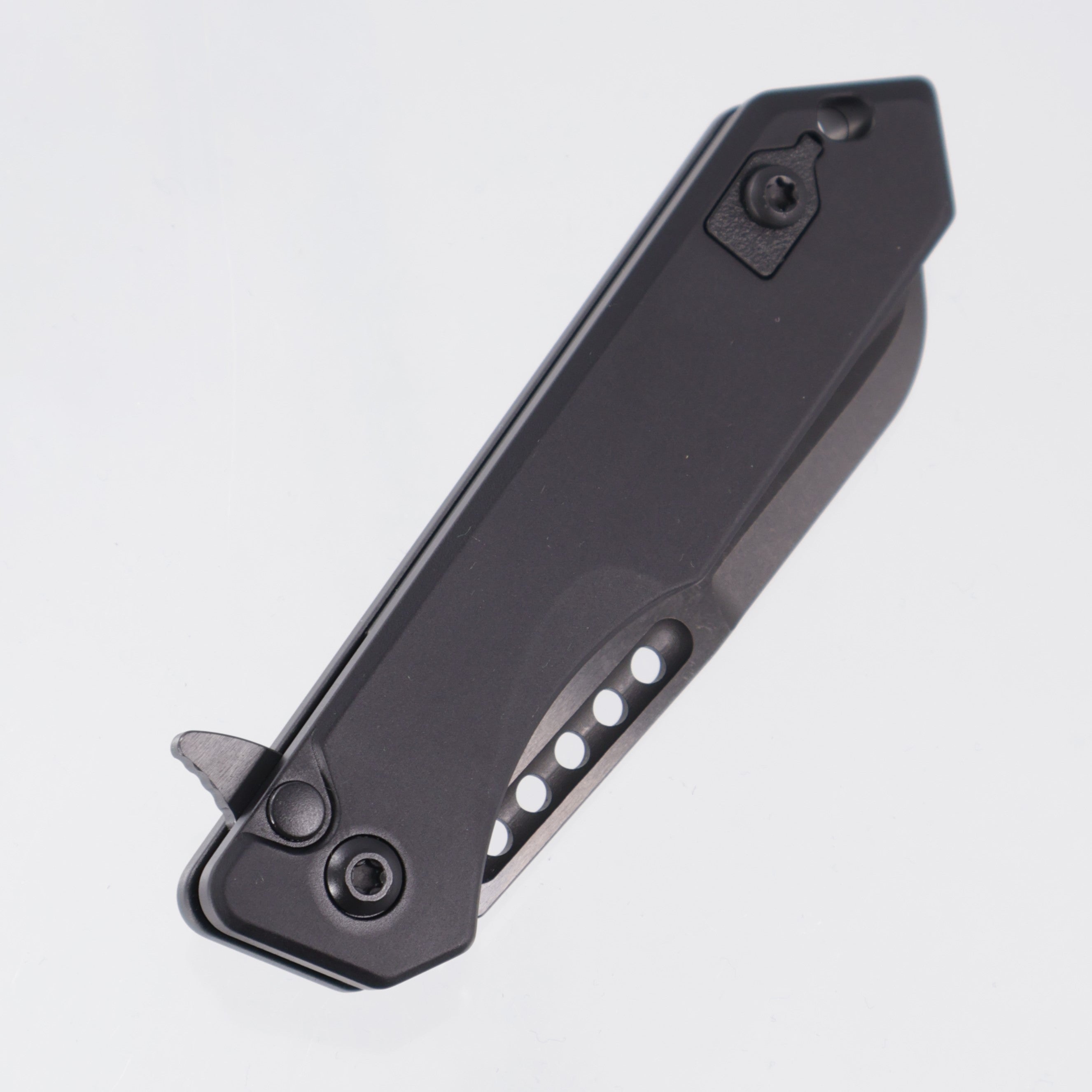 Heretic Jinn Manual - Black Aluminum - DLC Magnacut - H213-6A-T