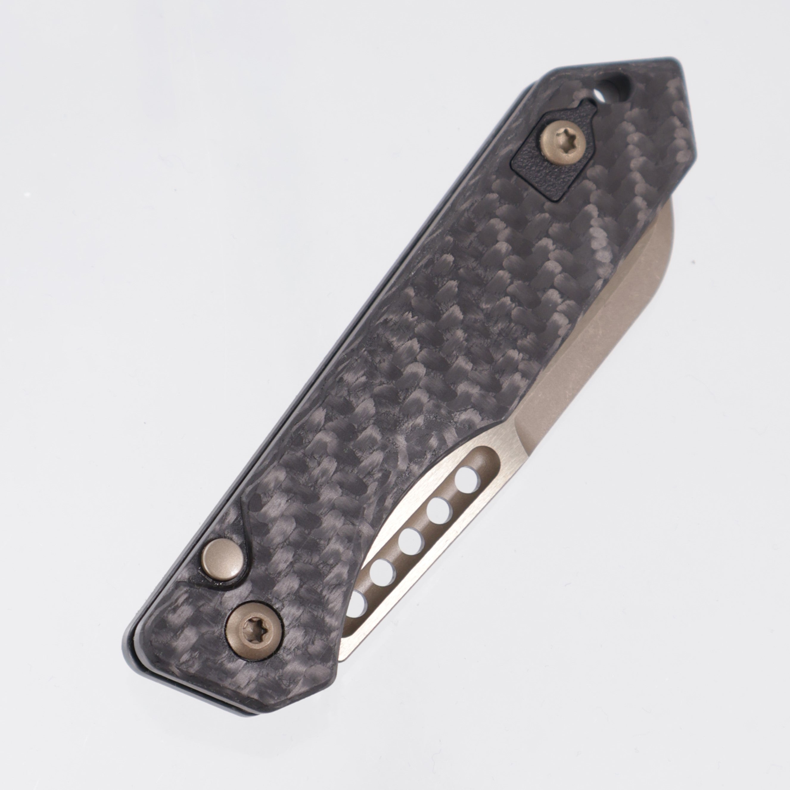 Heretic Jinn Auto - Carbon Fiber Scales - Bronze Magancut - H113-7A-CF