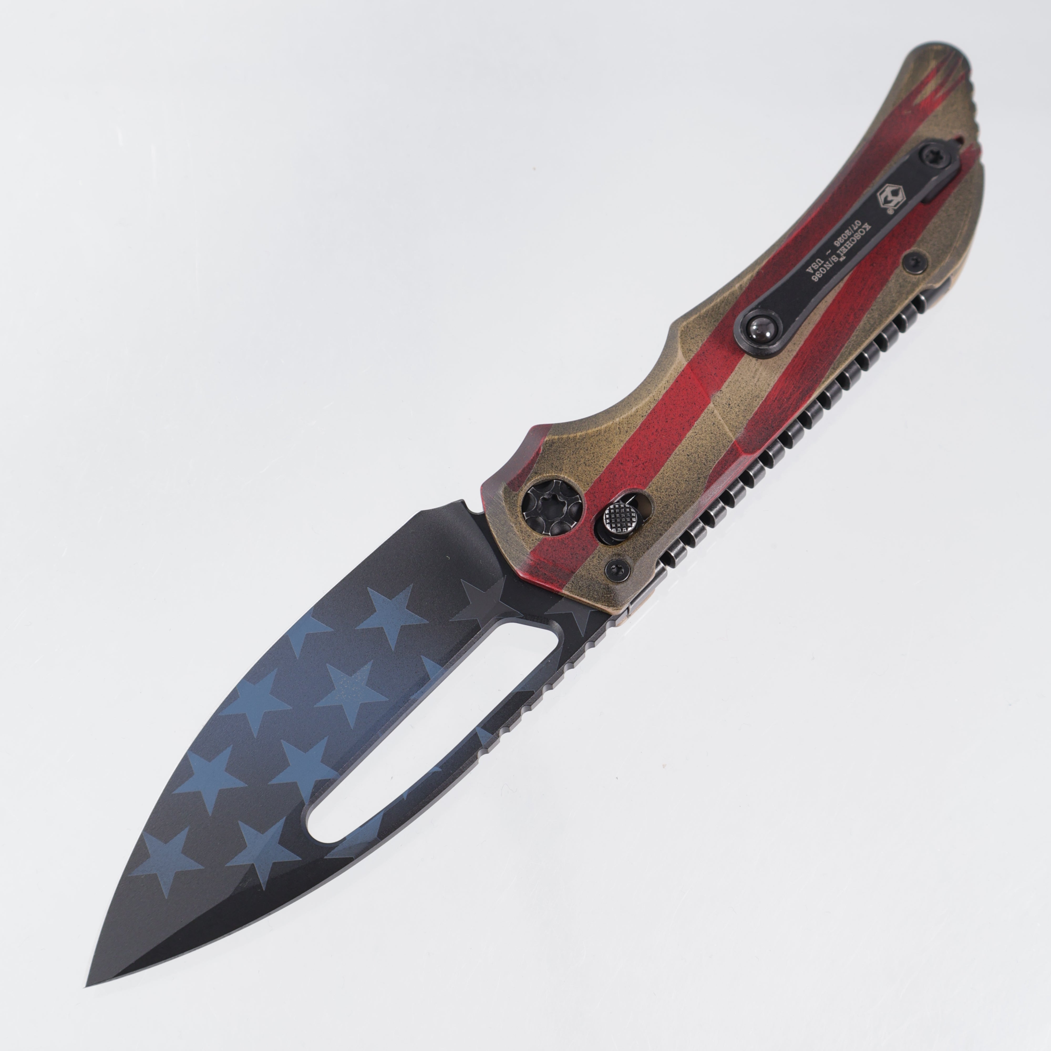 Heretic Koschei - USA 250th Anniversary Cerakote Aluminum - Cerakote Magnacut - H061-USA-250