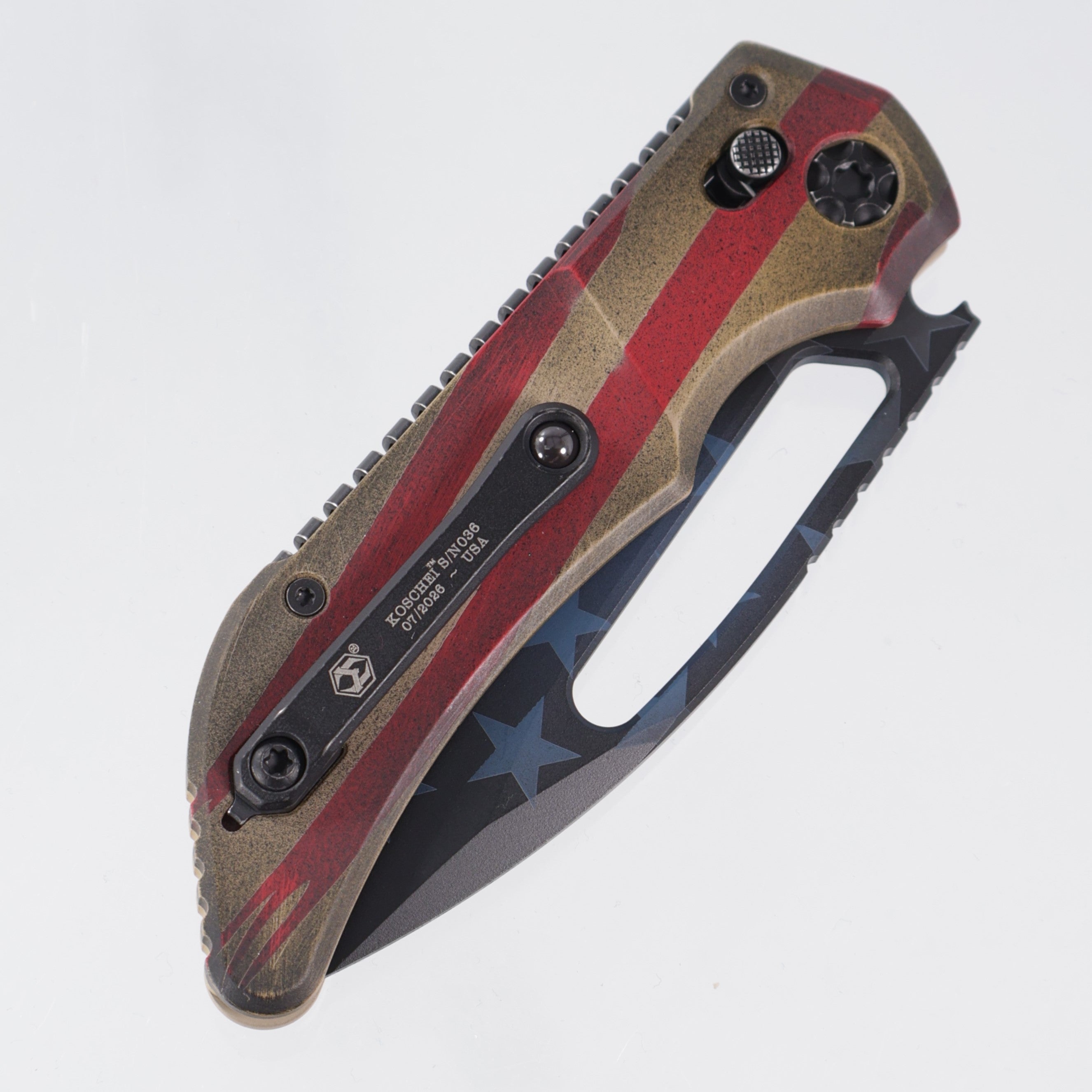 Heretic Koschei - USA 250th Anniversary Cerakote Aluminum - Cerakote Magnacut - H061-USA-250
