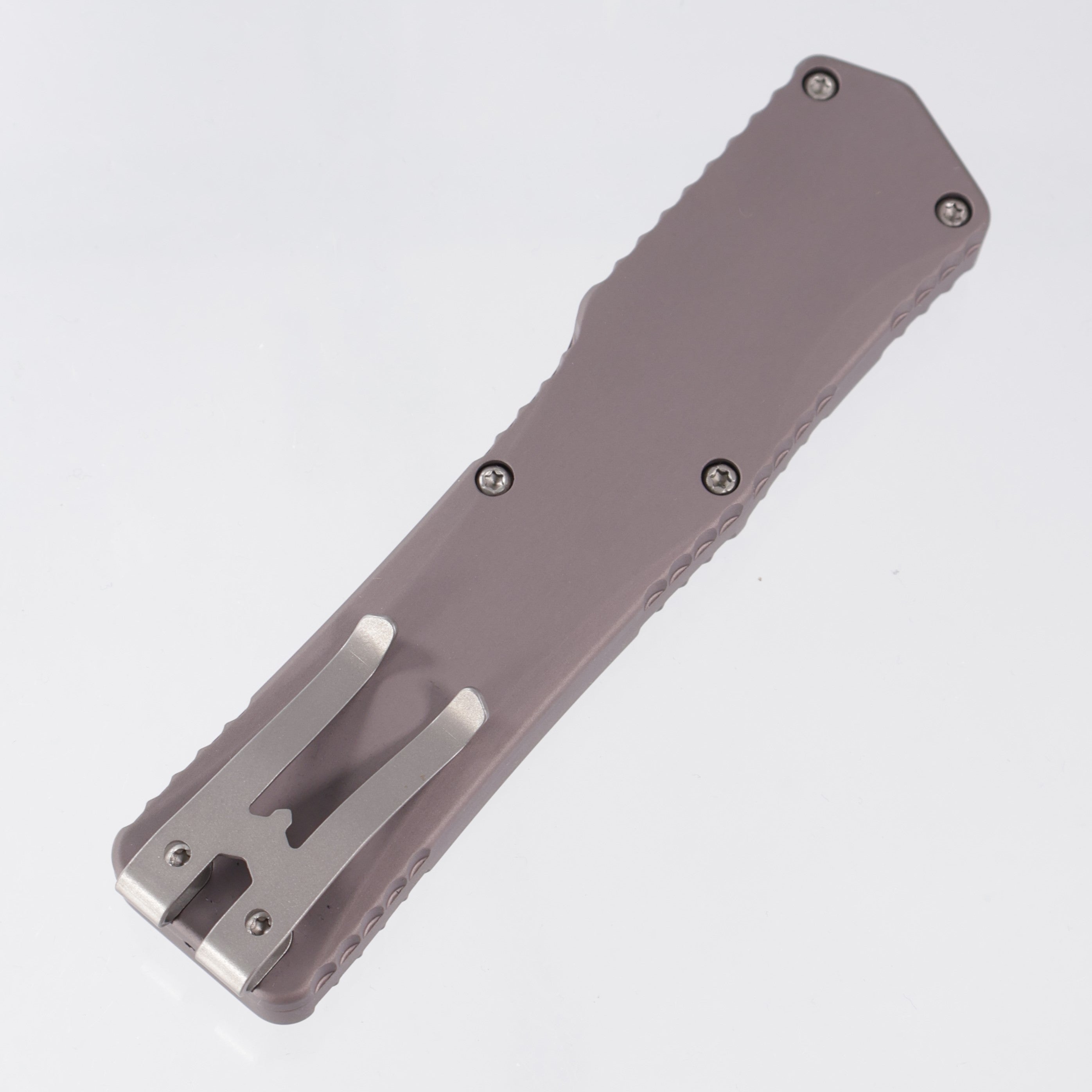 Heretic Cleric Bayonet - Gray Aluminum - Stonewash 154CM - H016B-2A-GRAY *NEW OLD STOCK*