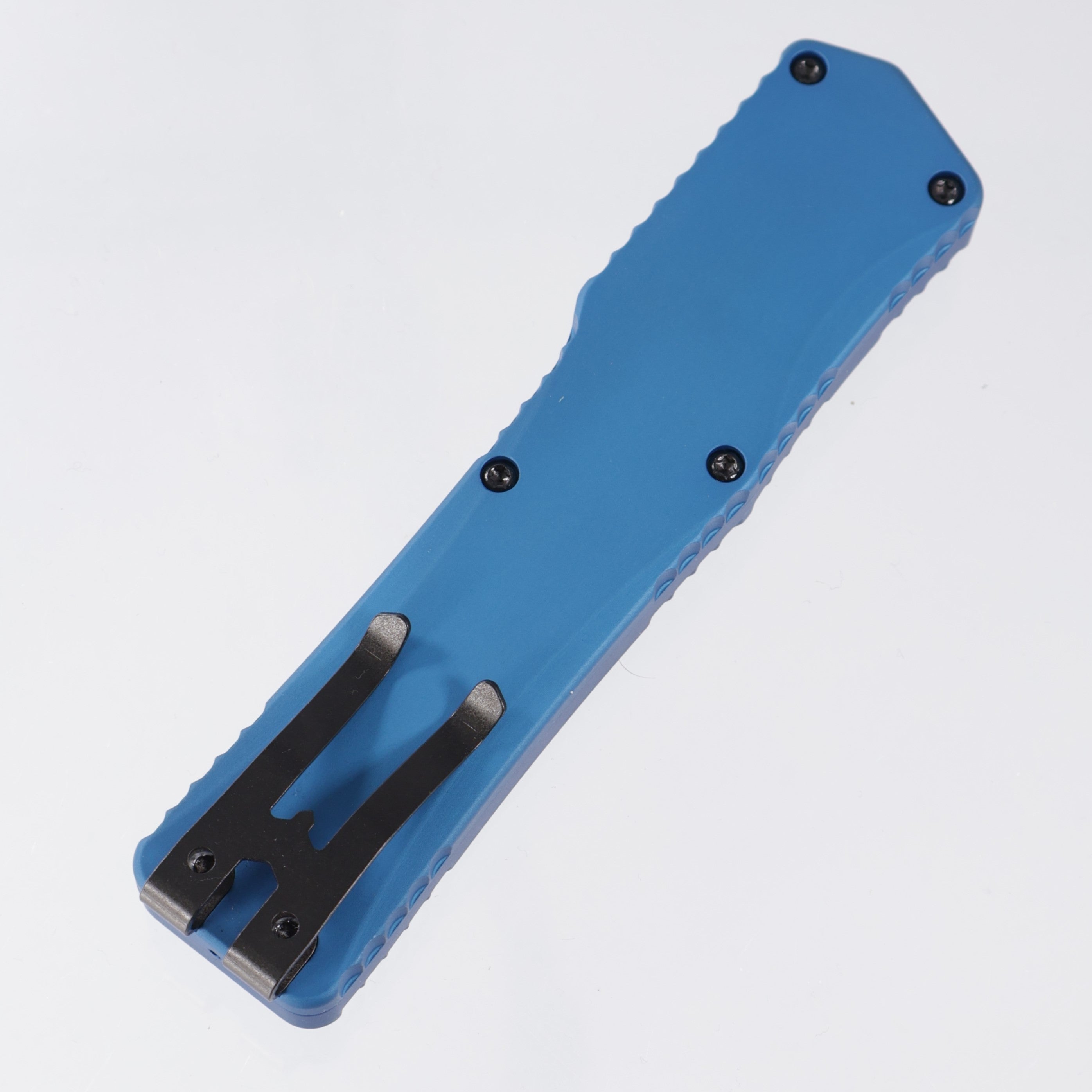 Heretic Cleric Clip Point - Blue Aluminum - DLC 154CM - H014-6A-BLUE  *NEW OLD STOCK*