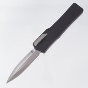 Heretic Cleric Double Edge - Black Aluminum - Stonewash 154CM - H016-2A *NEW OLD STOCK*