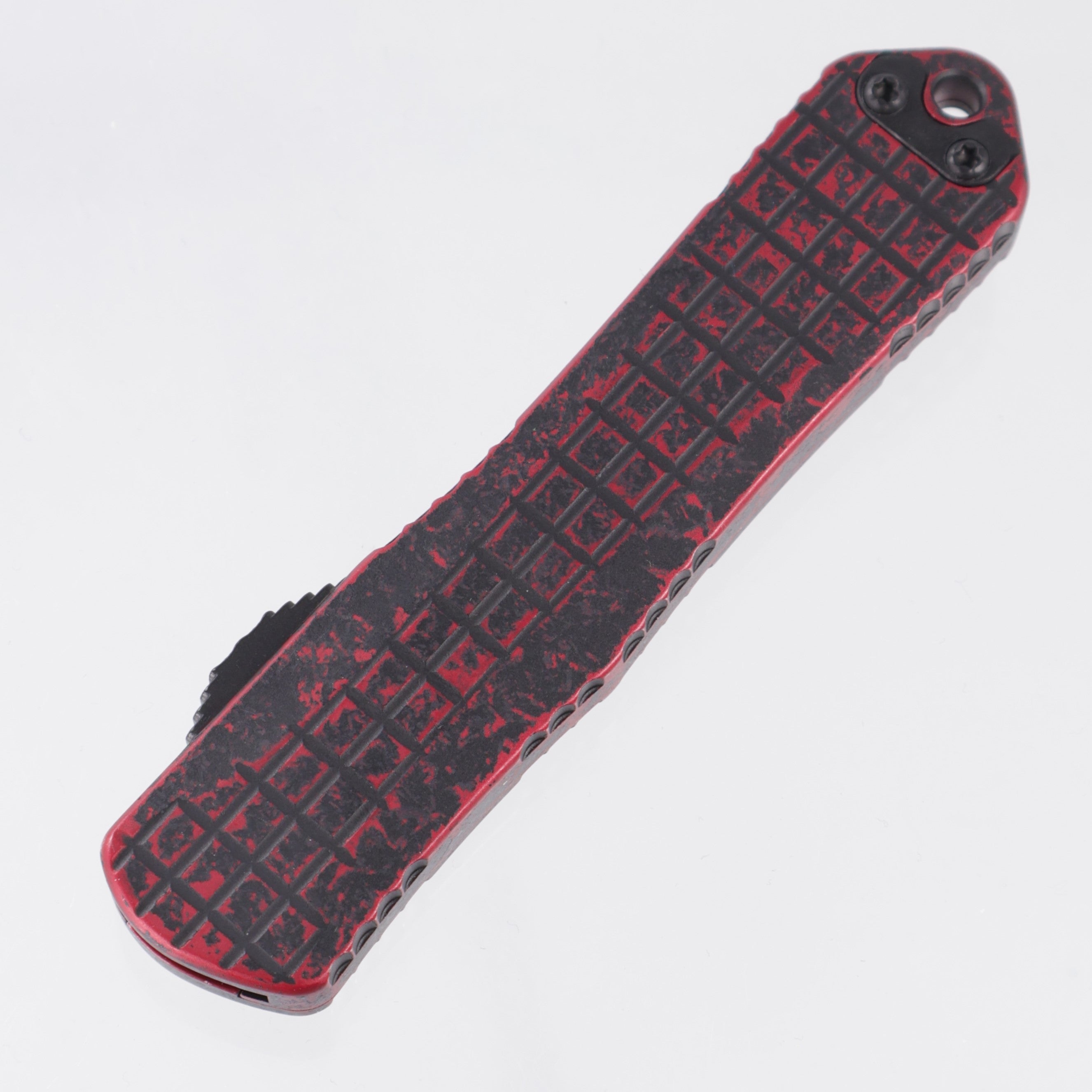 Heretic Manticore E Bowie - Breakthrough Red Aluminum - DLC Magnacut - H026BF-6A-BRKRED *PRE-OWNED*