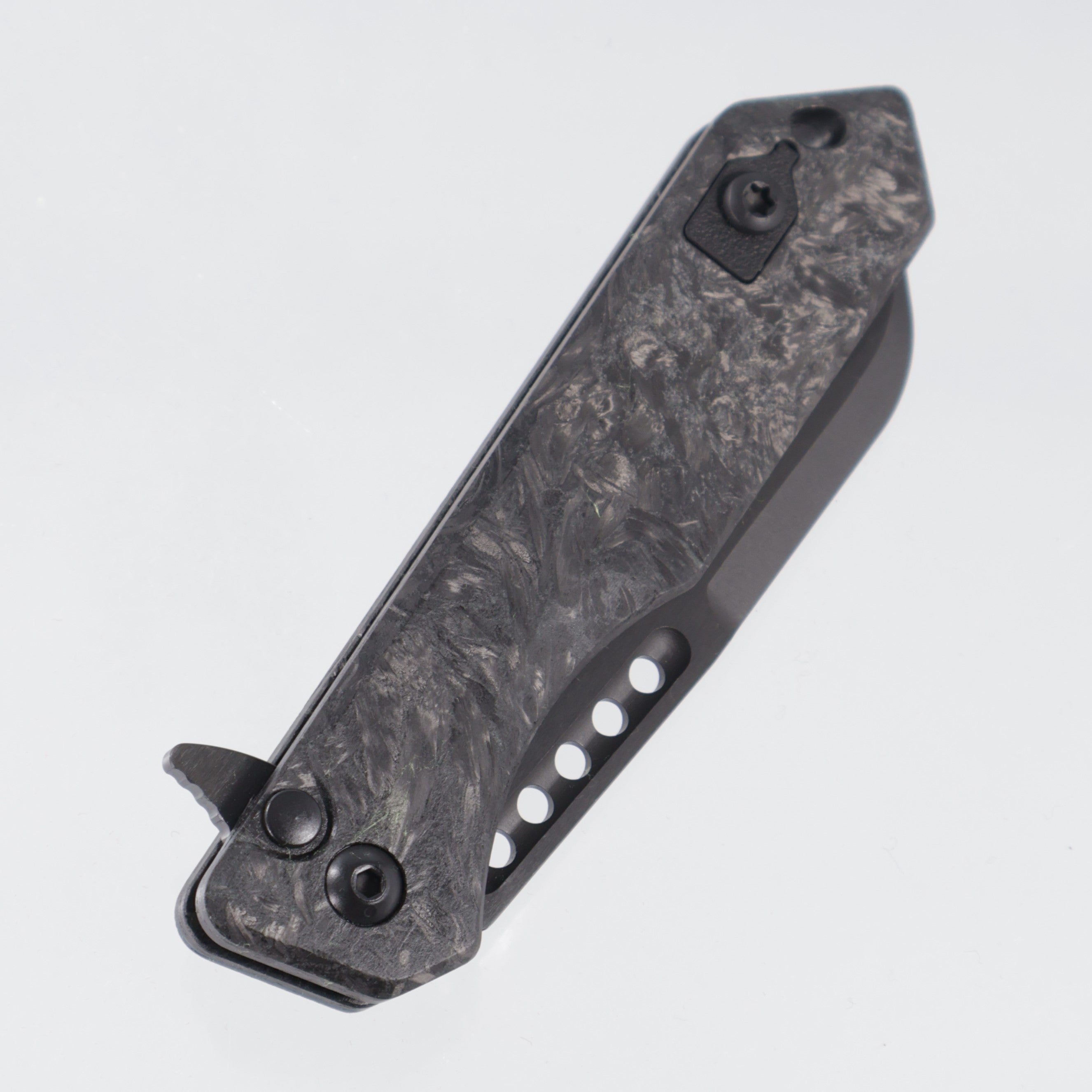 Heretic Jinn Manual - Marbled Glow Carbon Fiber - DLC Magnacut - H213-6A-MGCF