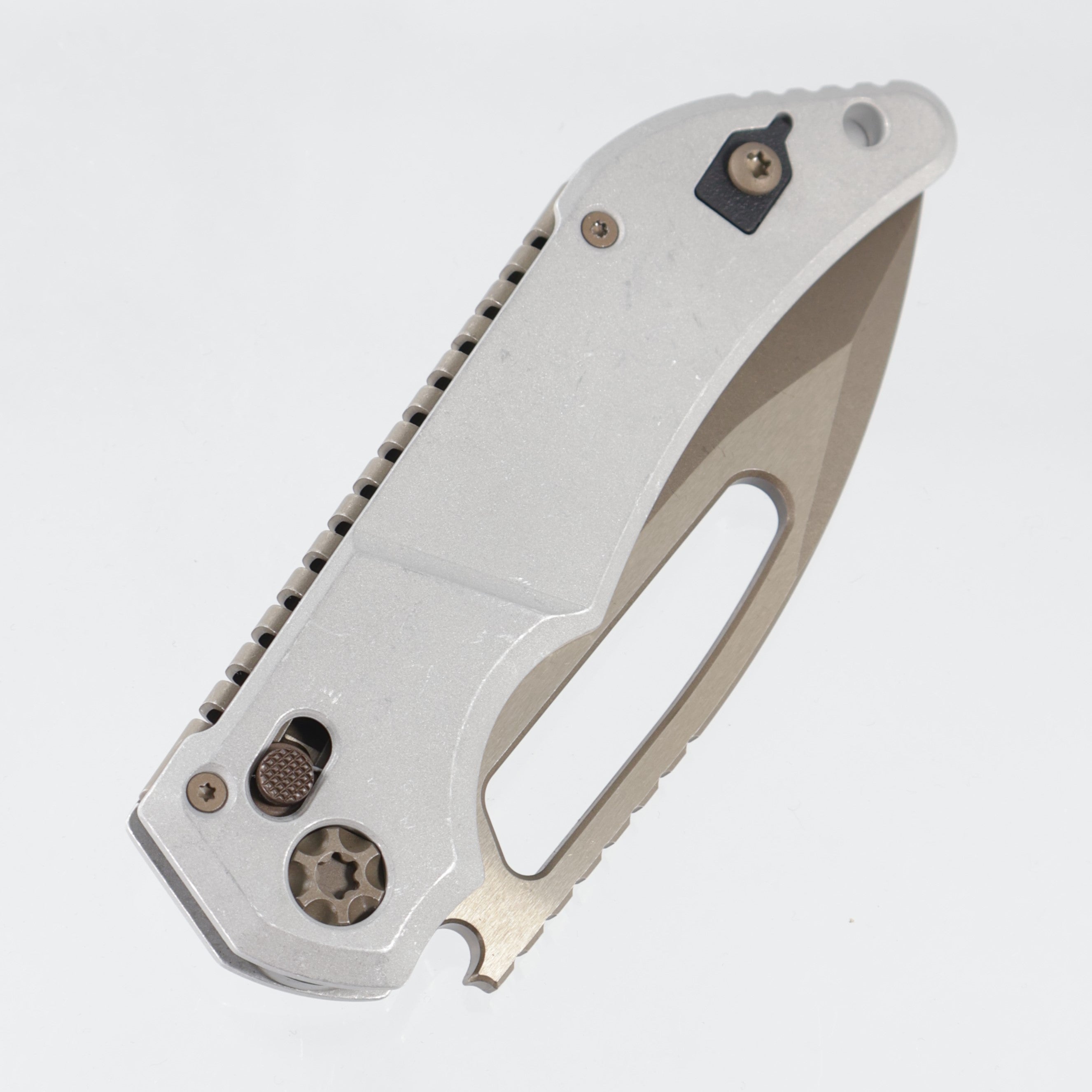 Heretic Koschei - Blizzardworn Aluminum w/ Bronze Hardware - Bronze Magnacut - H061-7A-BLZ