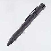 Hightron HP01B Vortron Bolt Action Pen - Black Coated Titanium w/ Fidget Spinner