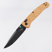 Hogue Mysto Wood - Maple Valley Richlite - Black Stonewash Magnacut - 24459