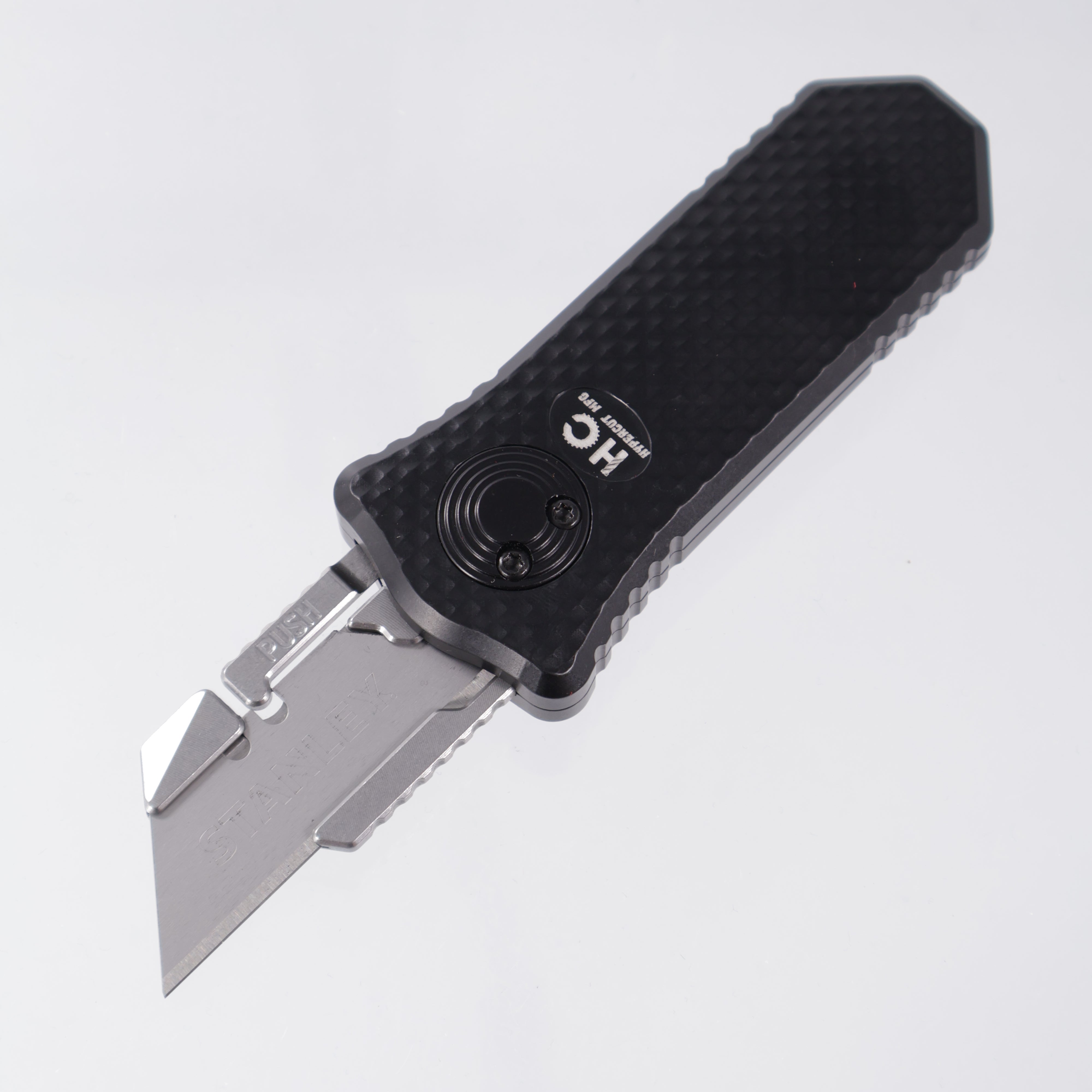 Hypercut x Paragon Oracle Gravity Razor - Black Crosshatch Aluminum