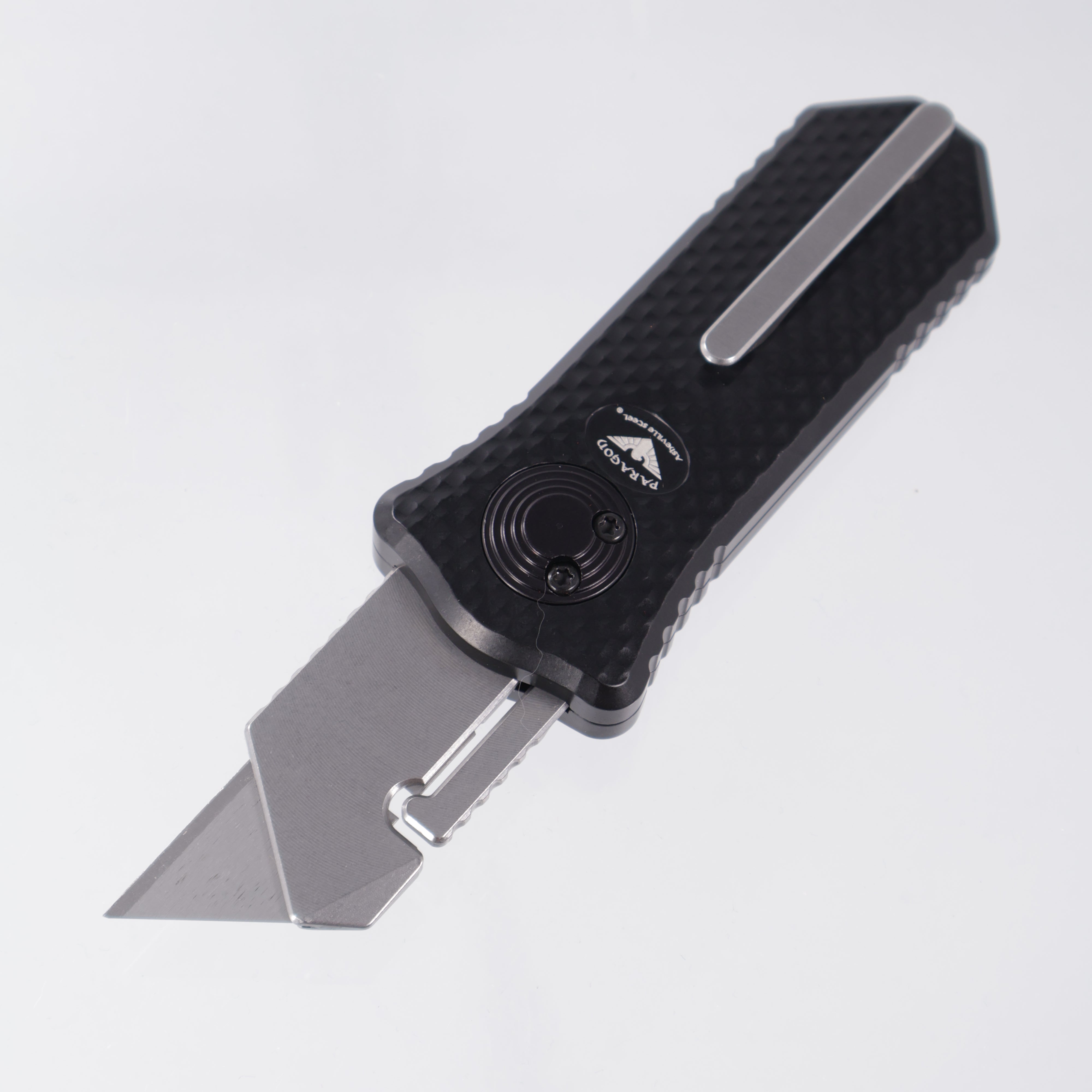 Hypercut x Paragon Oracle Gravity Razor - Black Crosshatch Aluminum