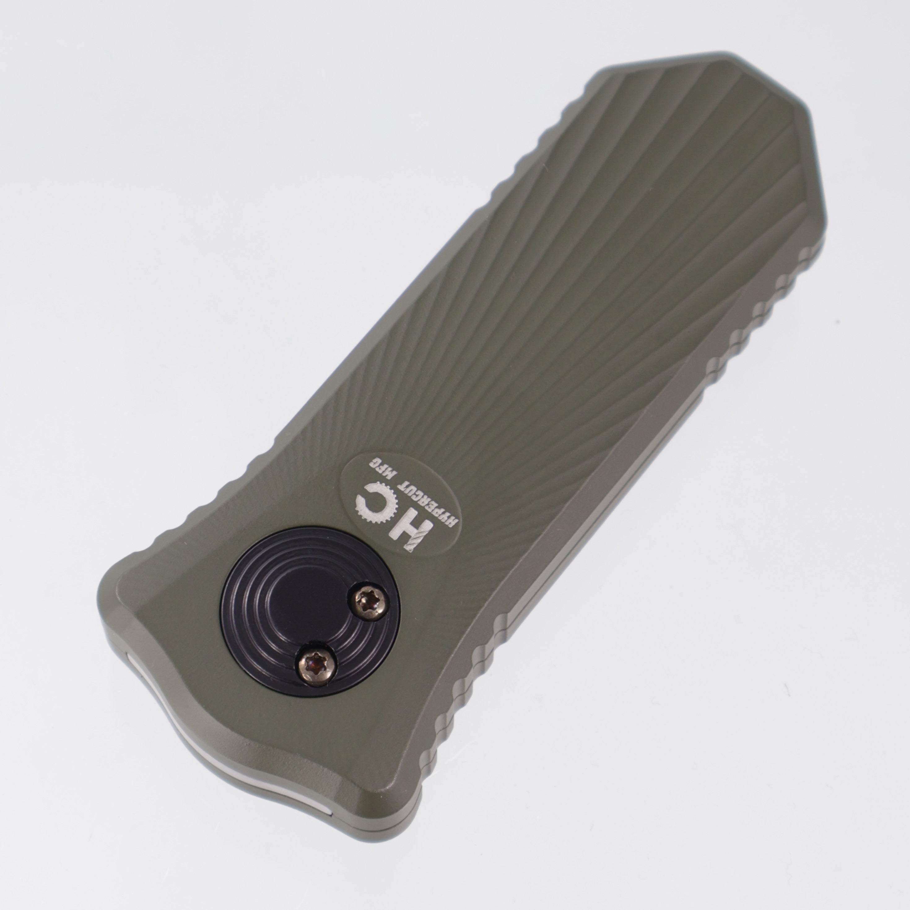 Hypercut x Paragon Oracle Gravity Razor - OD Green Cerakote Starburst Aluminum w/ Bronze Accents