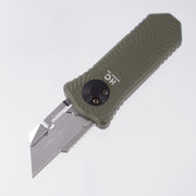 Hypercut x Paragon Oracle Gravity Razor - OD Green Cerakote Raindrop Aluminum w/ Bronze Accents