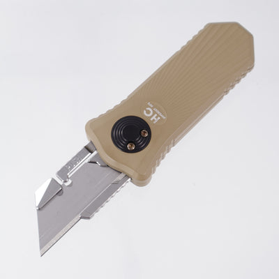 Hypercut x Paragon Oracle Gravity Razor - FDE Cerakote Starburst Aluminum w/ Bronze Accents