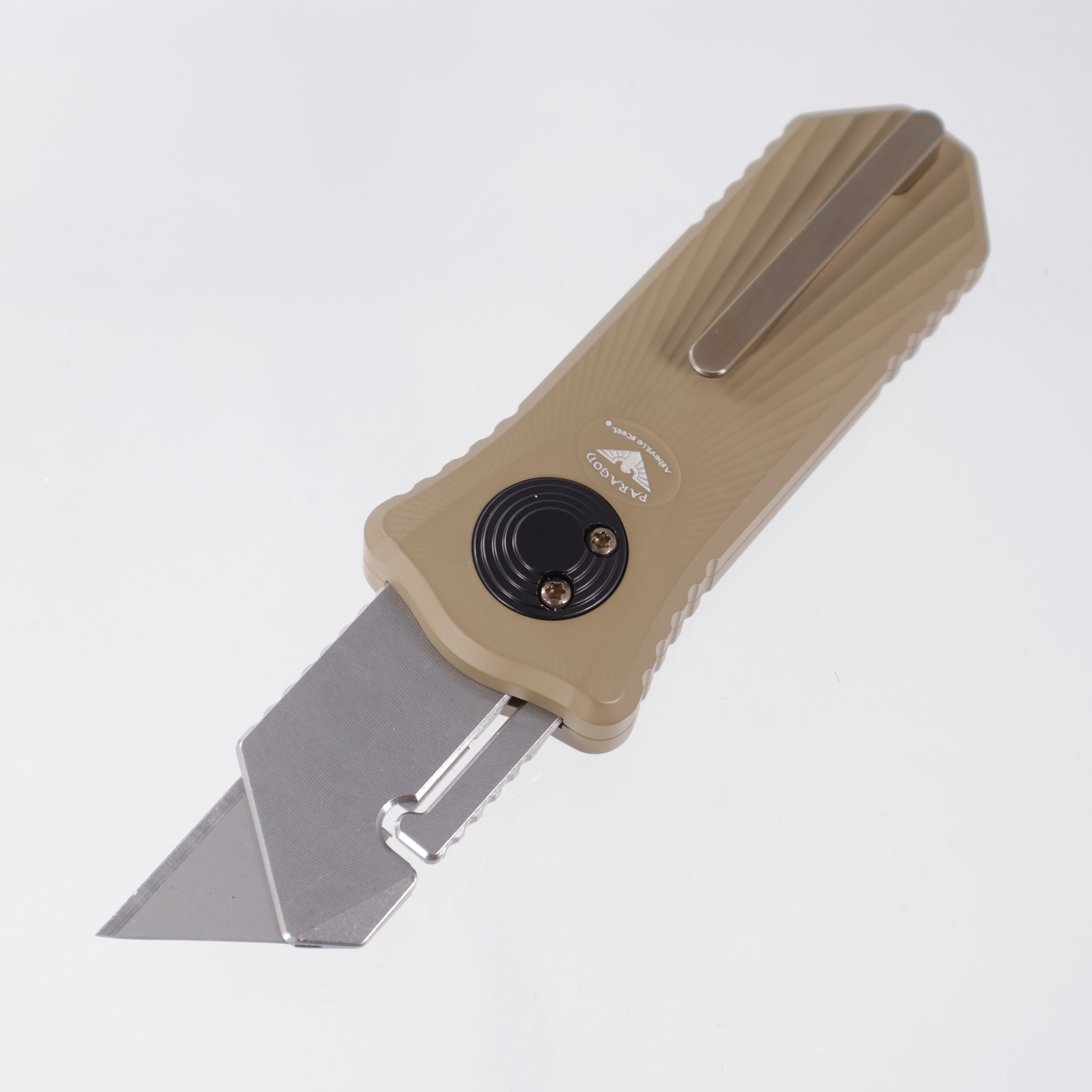 Hypercut x Paragon Oracle Gravity Razor - FDE Cerakote Starburst Aluminum w/ Bronze Accents