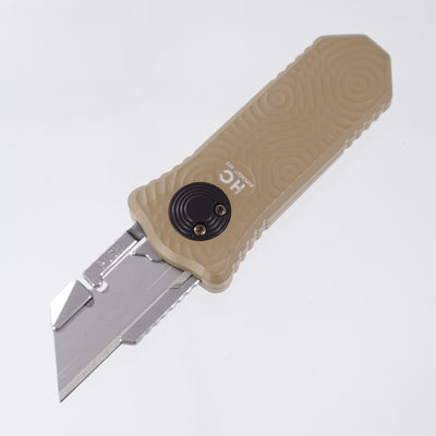 Hypercut x Paragon Oracle Gravity Razor - FDE Cerakote Raindrop Aluminum w/ Bronze Accents