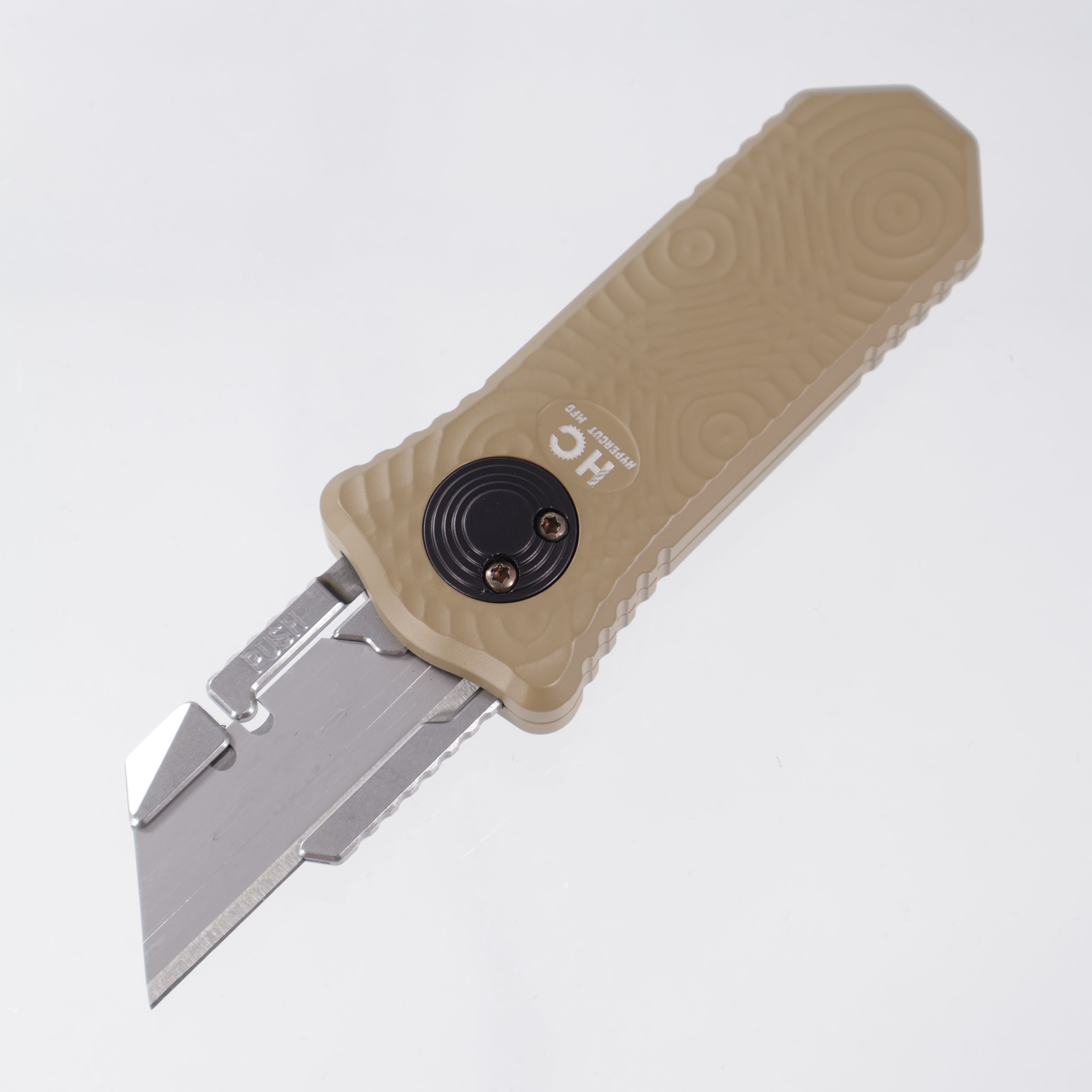 Hypercut x Paragon Oracle Gravity Razor - FDE Cerakote Raindrop Aluminum w/ Bronze Accents