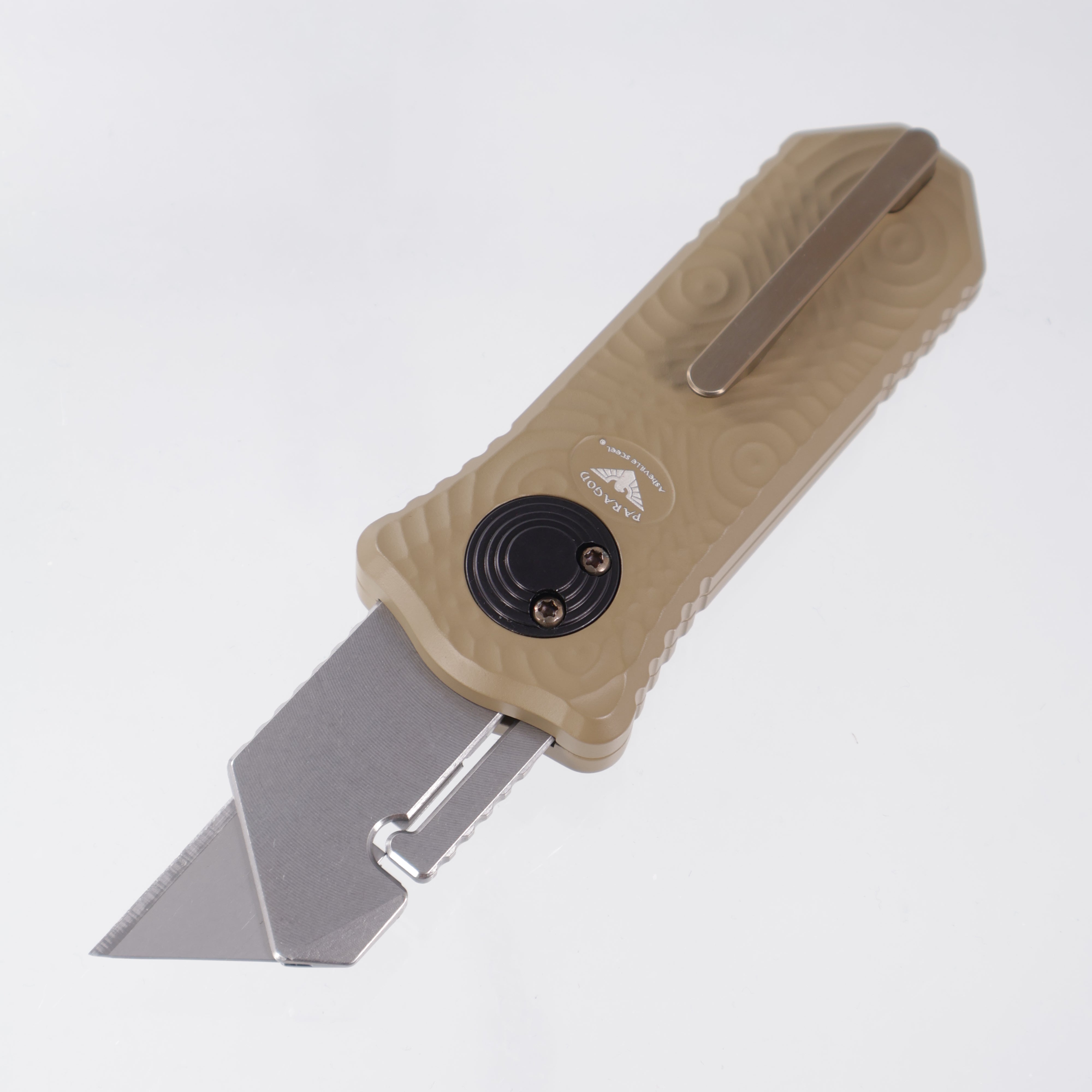 Hypercut x Paragon Oracle Gravity Razor - FDE Cerakote Raindrop Aluminum w/ Bronze Accents