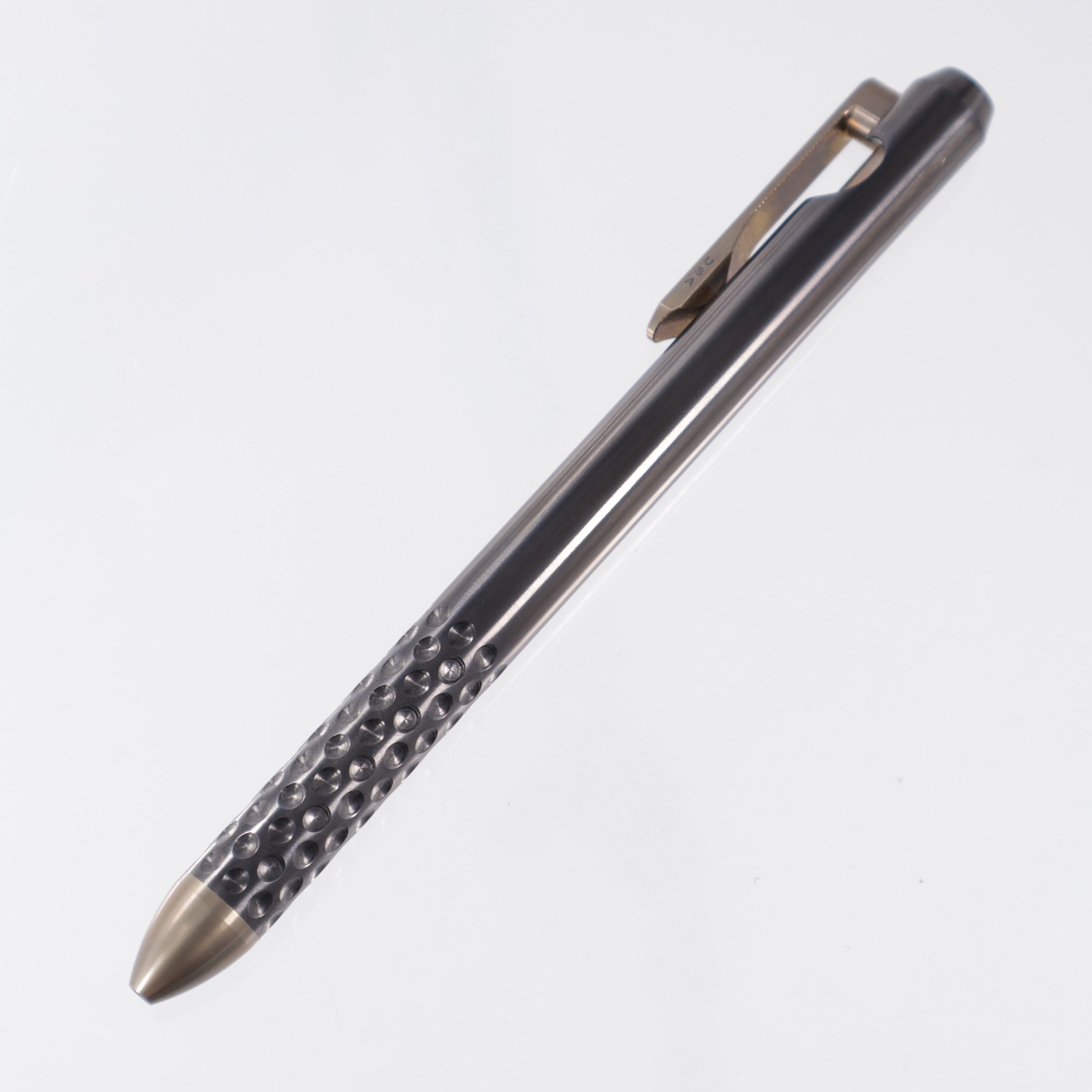 Hypercut Nackt Bolt Action Pen - Zirconium / Bronze Titanium
