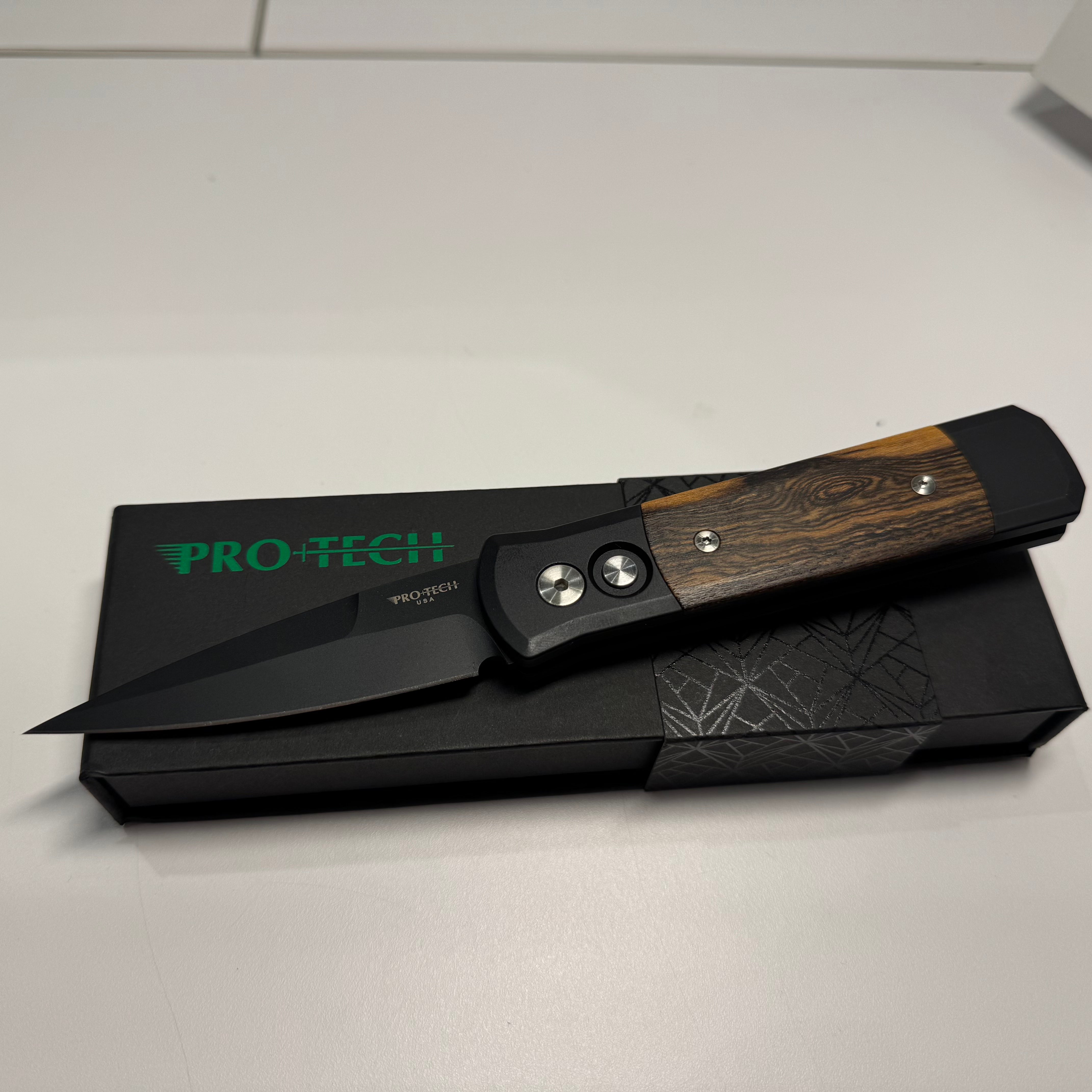 Protech Godson Bocote Wood inlays & DLC 707-Bocote
