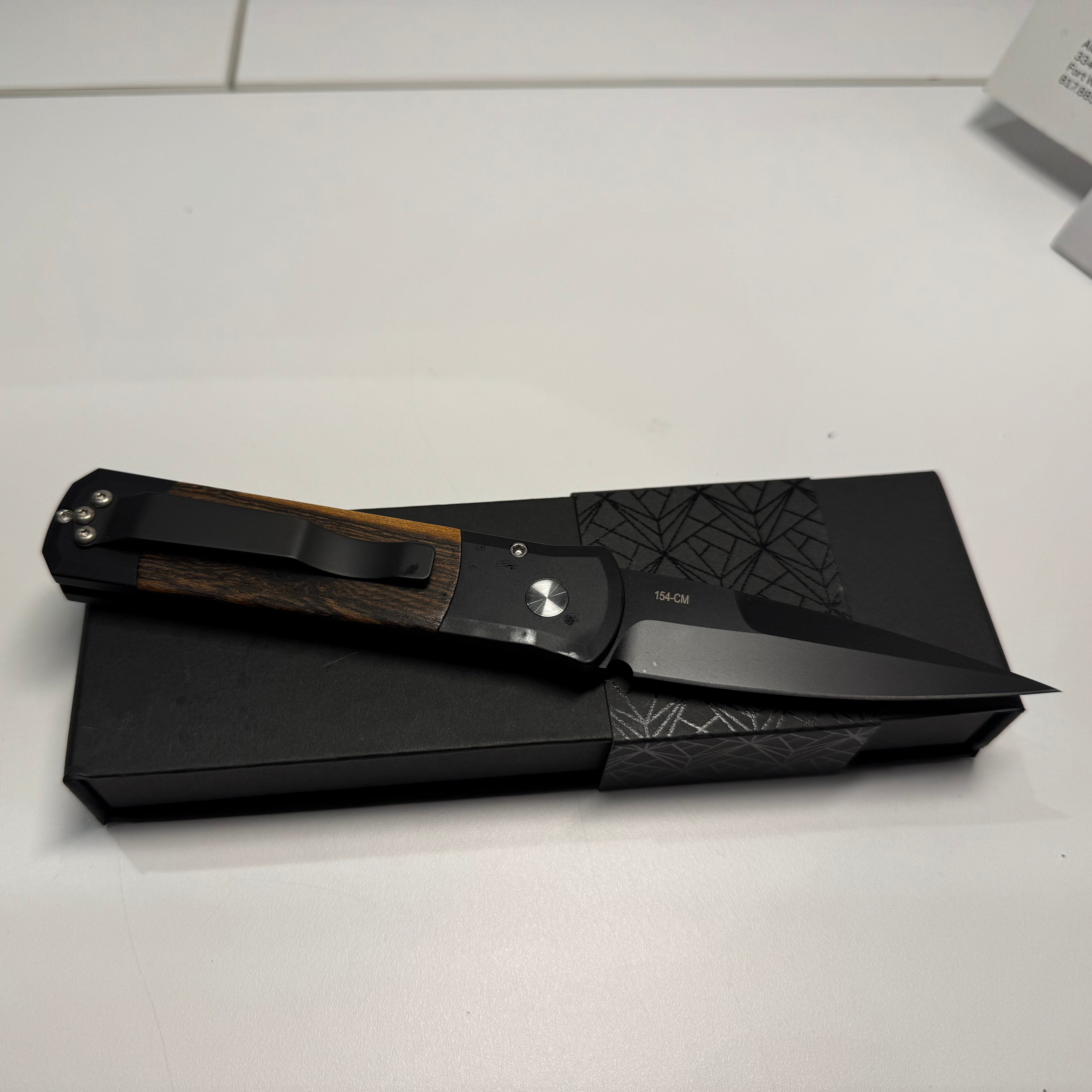 Protech Godson Bocote Wood inlays & DLC 707-Bocote