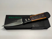 Protech Godson Jigged Bone inlays w/ mosaic pin button 2025 Godson Custom 002