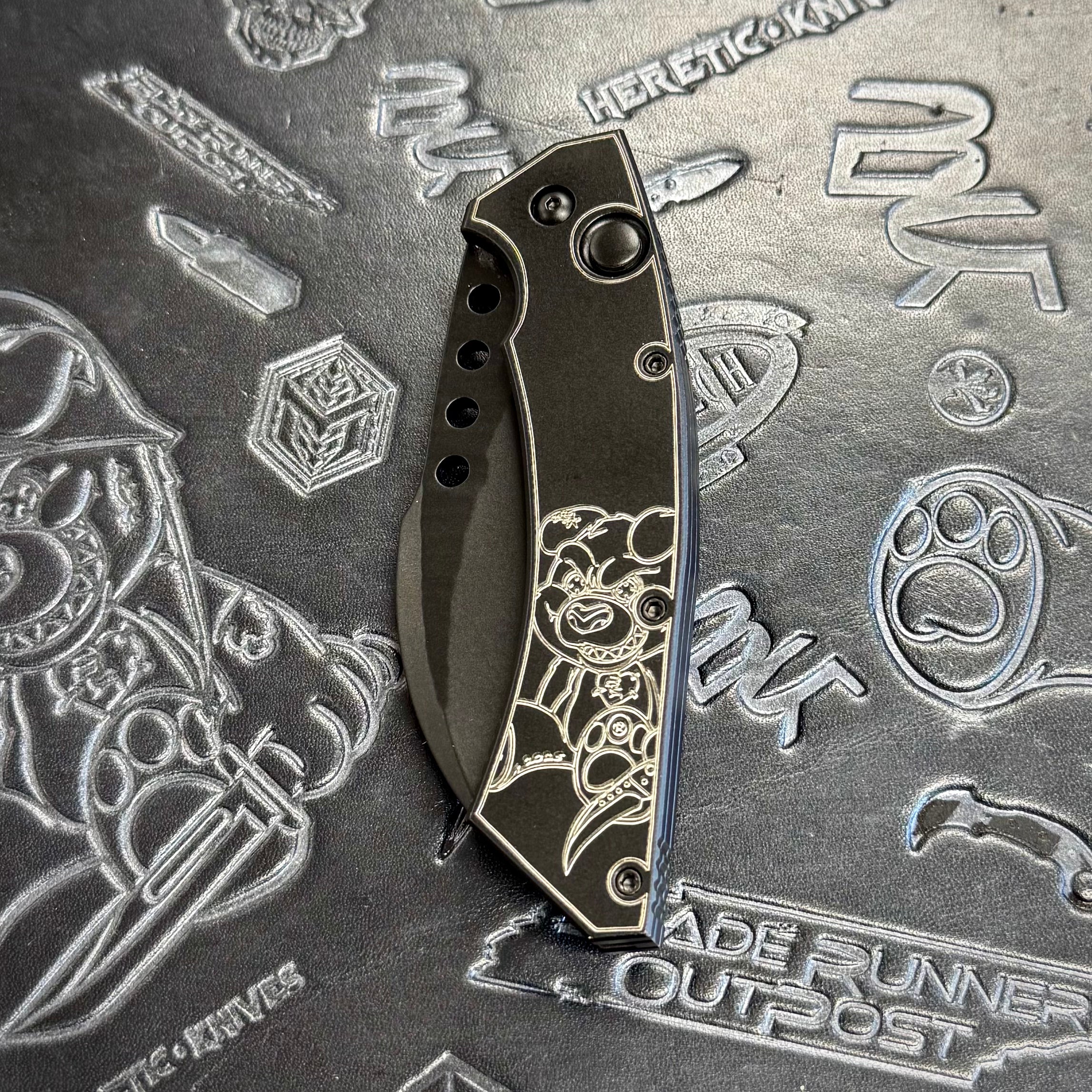 Reese Weiland x Todd Smith SnuggleHawk Proto 001 - Black - Black/Rockgrind Nitro-V