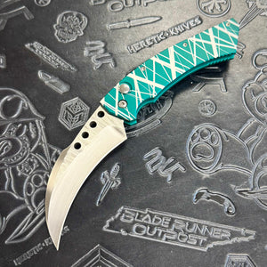 Reese Weiland x Todd Smith Hawkbill Gen2 Proto - Green Halen - Satin/Rockgrind Nitro-V