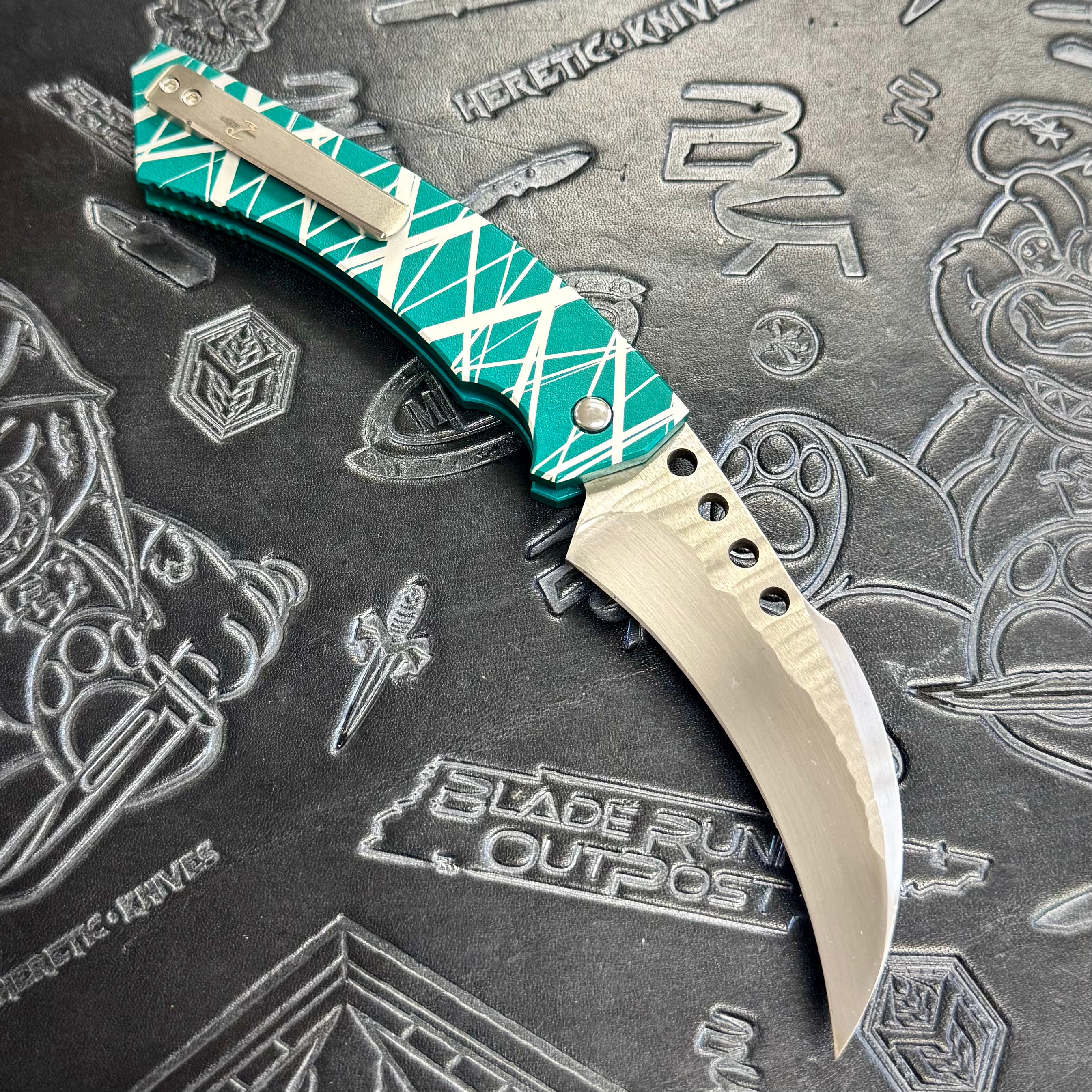 Reese Weiland x Todd Smith Hawkbill Gen2 Proto - Green Halen - Satin/Rockgrind Nitro-V