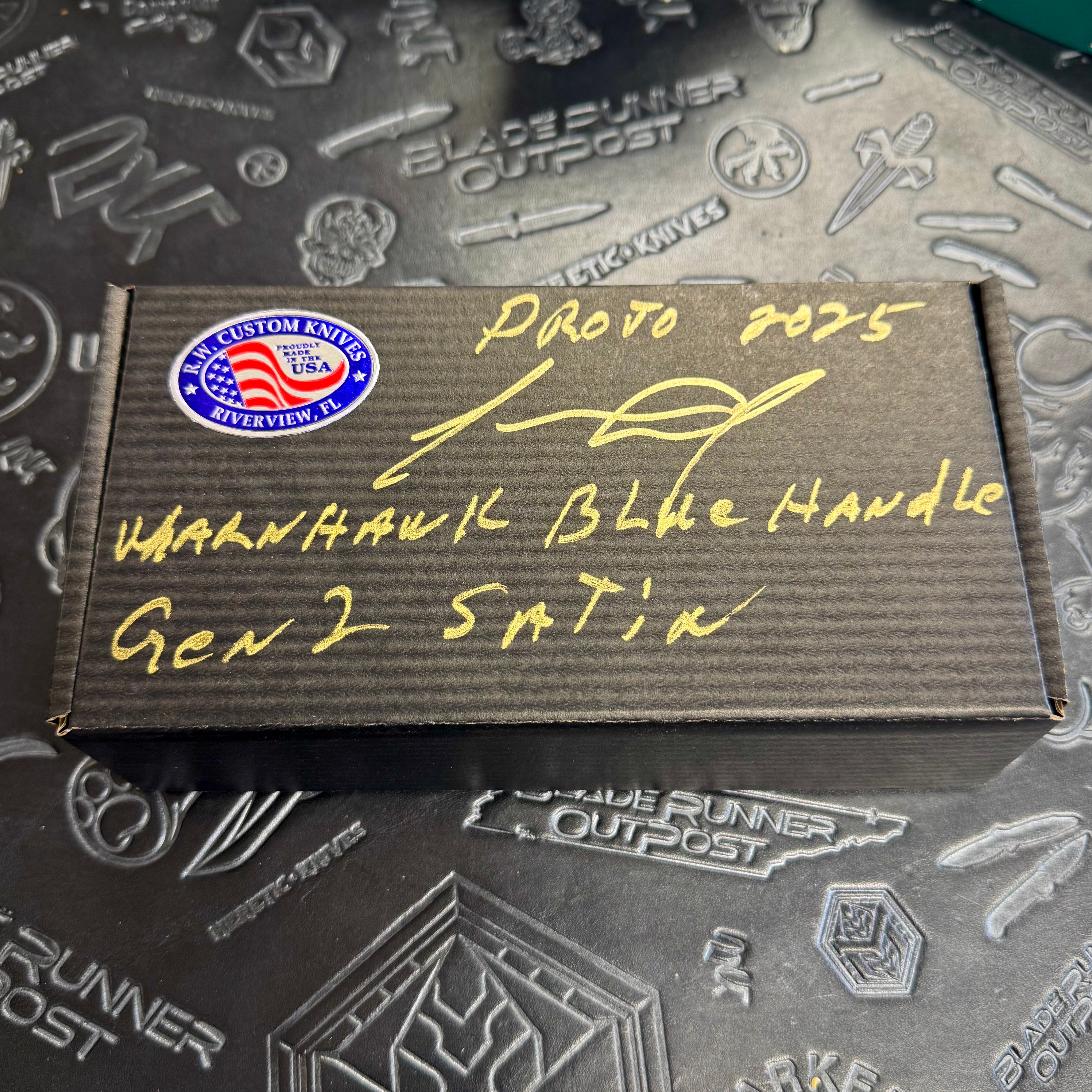 Reese Weiland x Todd Smith Wharnhawk Gen 2 Proto - Green - Satin/Rockgrind Nitro-V