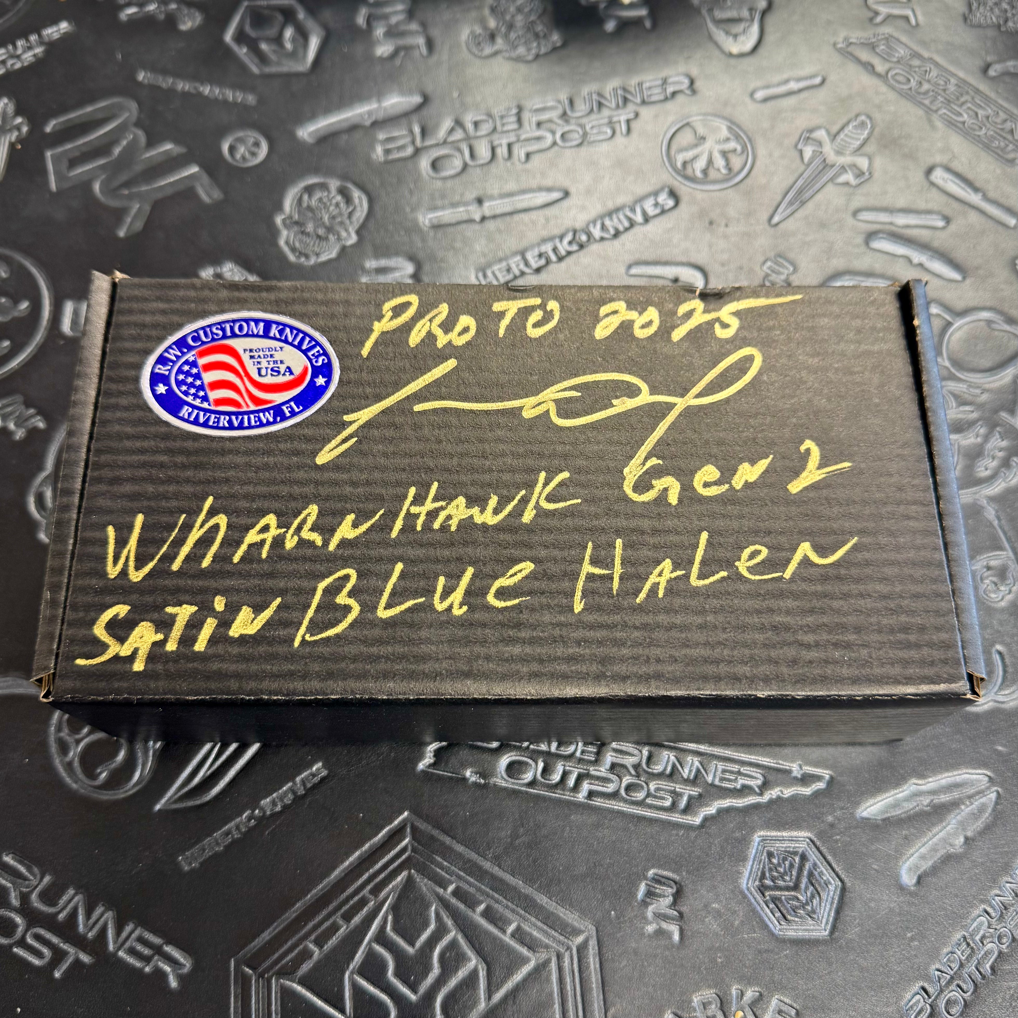 Reese Weiland x Todd Smith Wharnhawk Gen2 Proto - Blue Halen - Satin/Rockgrind Nitro-V