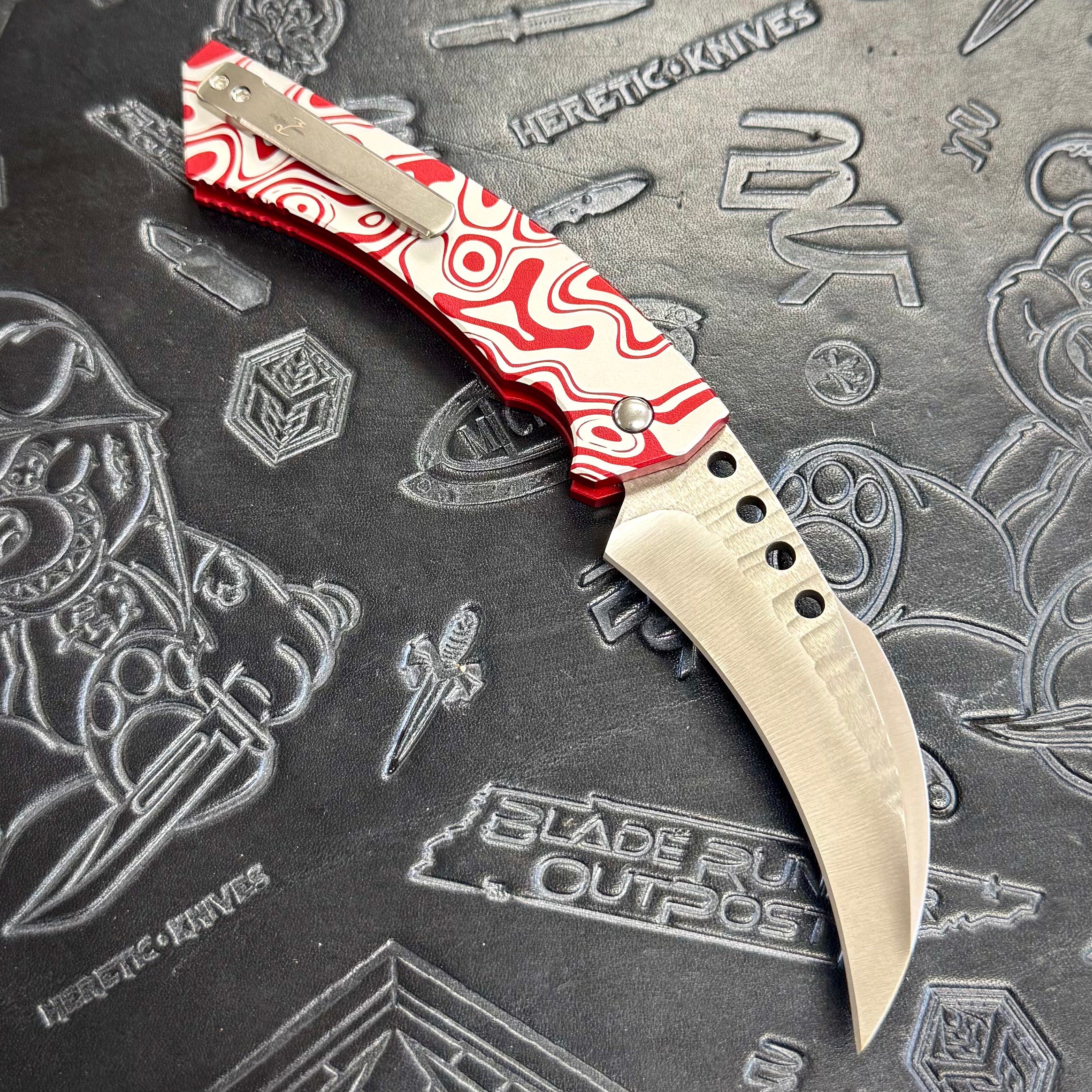 Reese Weiland x Todd Smith Hawkbill Gen2 Proto - Red Lava - Satin/Rockgrind Nitro-V