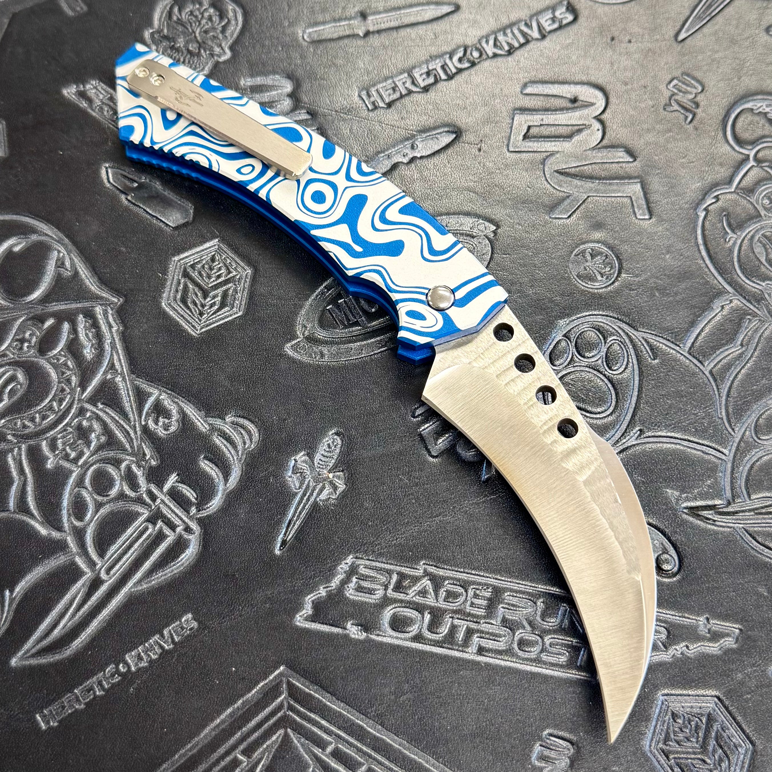 Reese Weiland x Todd Smith Hawkbill Gen2 Proto - Blue Lava - Satin/Rockgrind Nitro-V