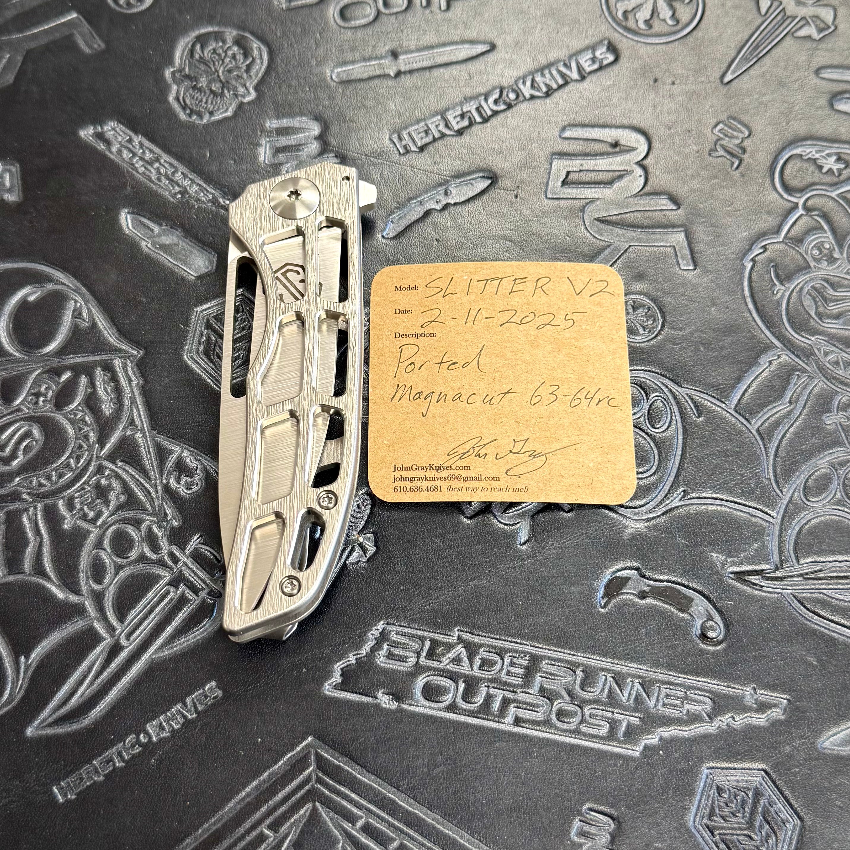 John Gray Slitter V2 Barked & Ported