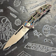 John Gray Slitter V2 BROP Exclusive - Ported 80s Camo Carbon w/ Barked & darkwashed lockside