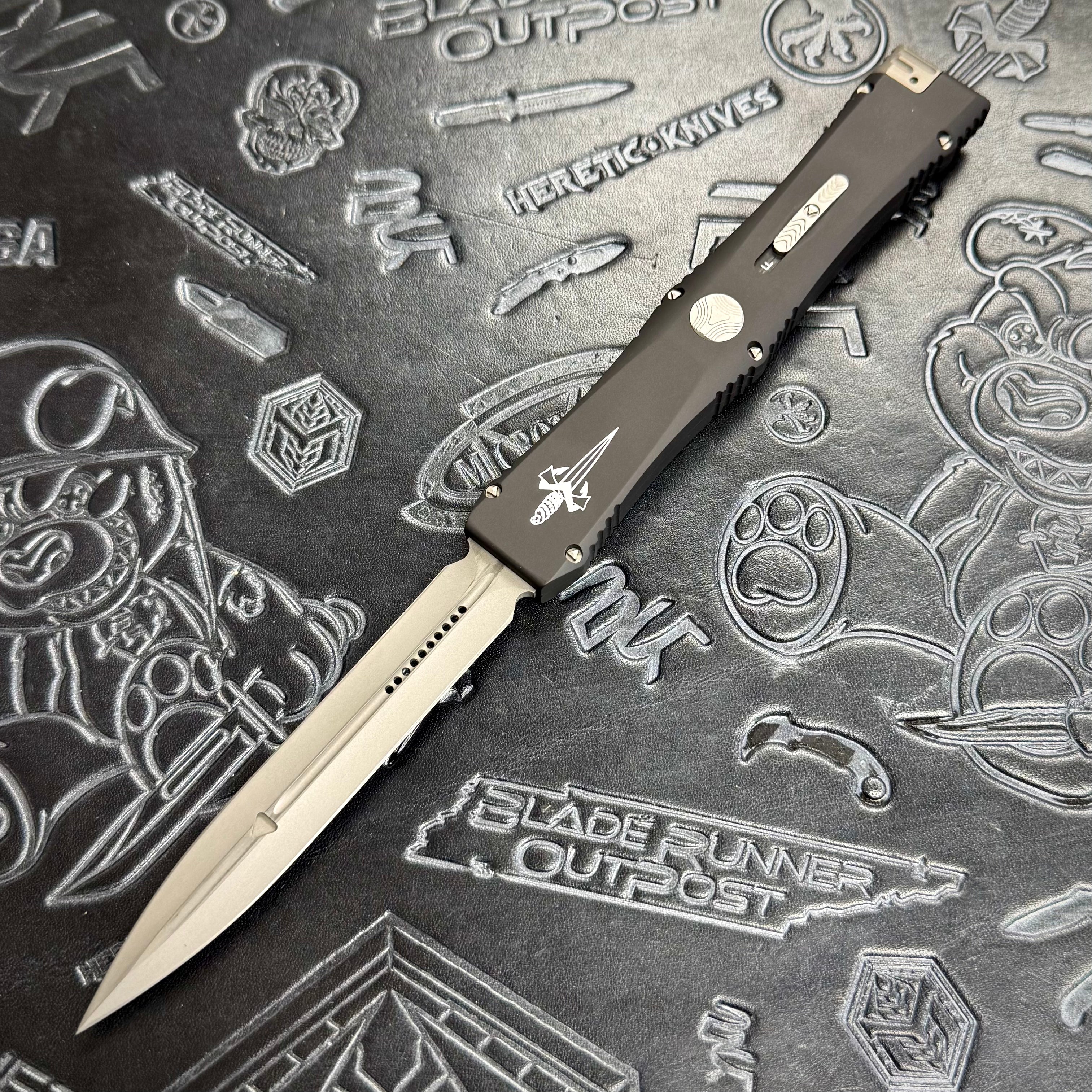 Marfione Custom Nemesis IV - Handground Bead Blast blade - S/N: 010