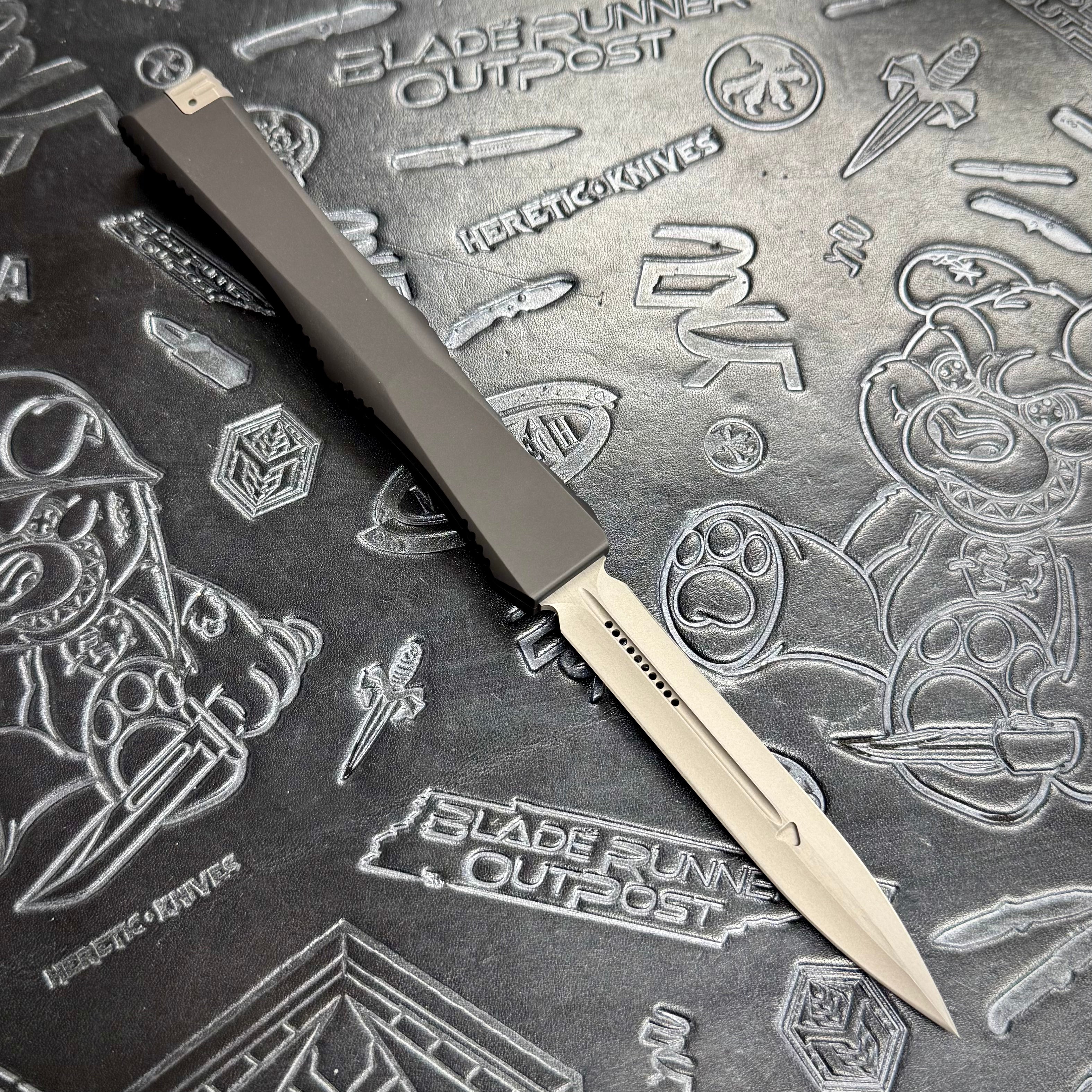 Marfione Custom Nemesis IV - Handground Bead Blast blade - S/N: 010