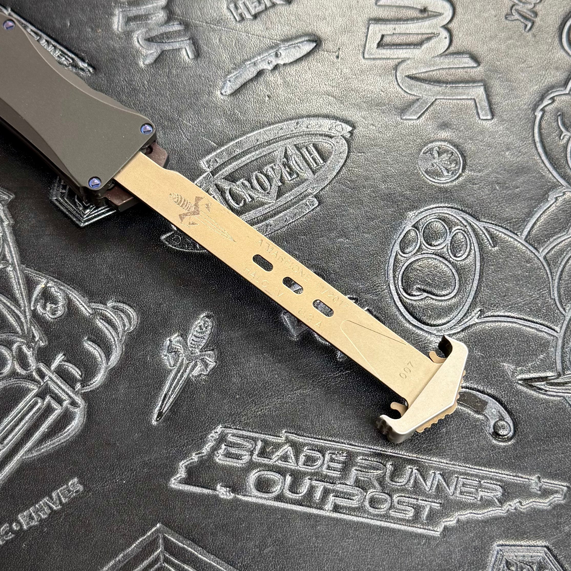 Marfione Custom Halo IV - Tanto Dark Matter - Purple Haze hardware - S/N: 007