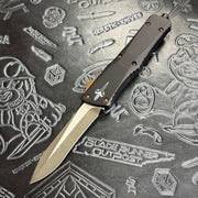 Marfione Custom Combat Troodon Recurve - Two-Tone Fallout - Fallout Copper hardware - S/N: 003