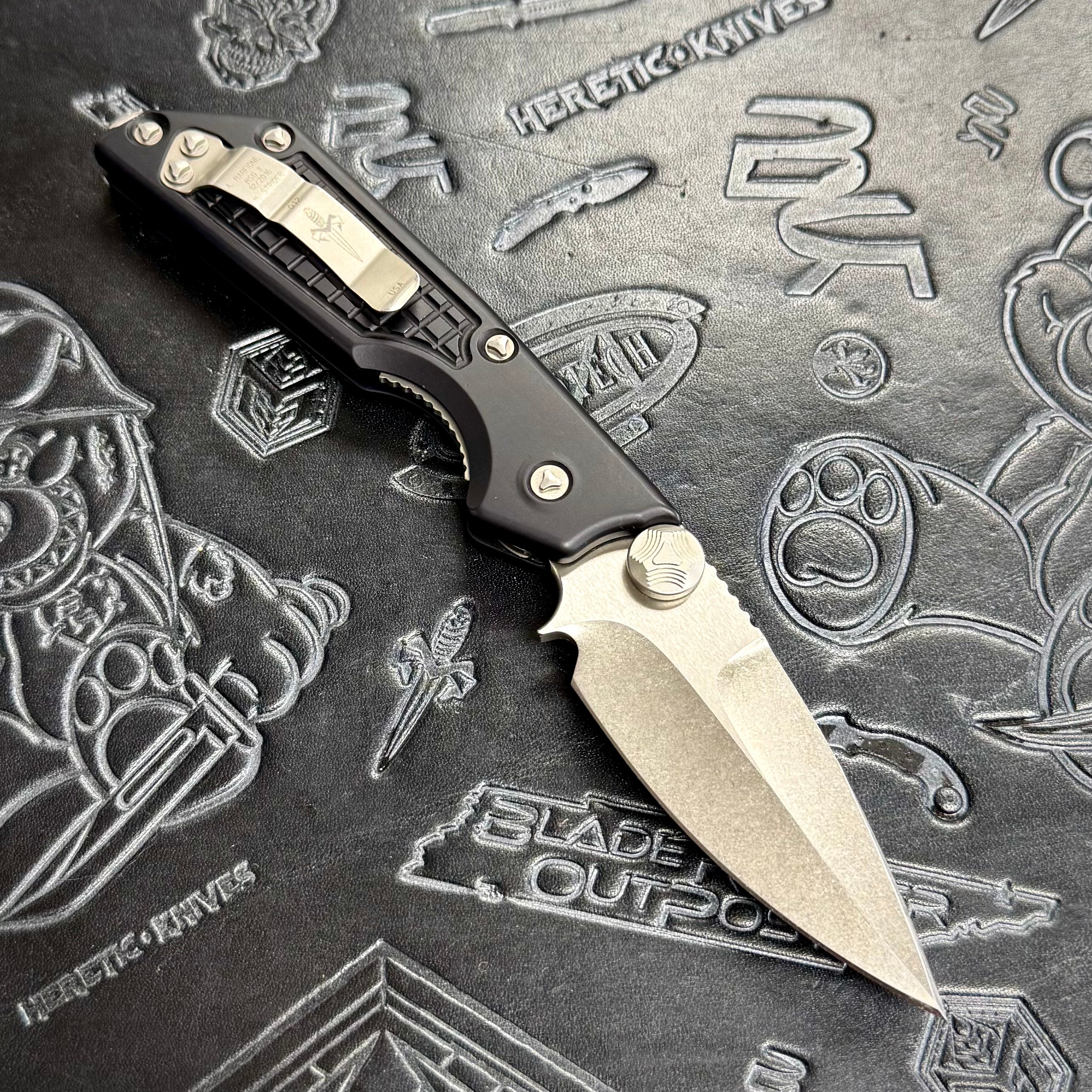 Marfione Custom MSG-2 D/A- Two-Tone Stonewash - S/N: 012 - Top Swedge sharped by Tony Marfione