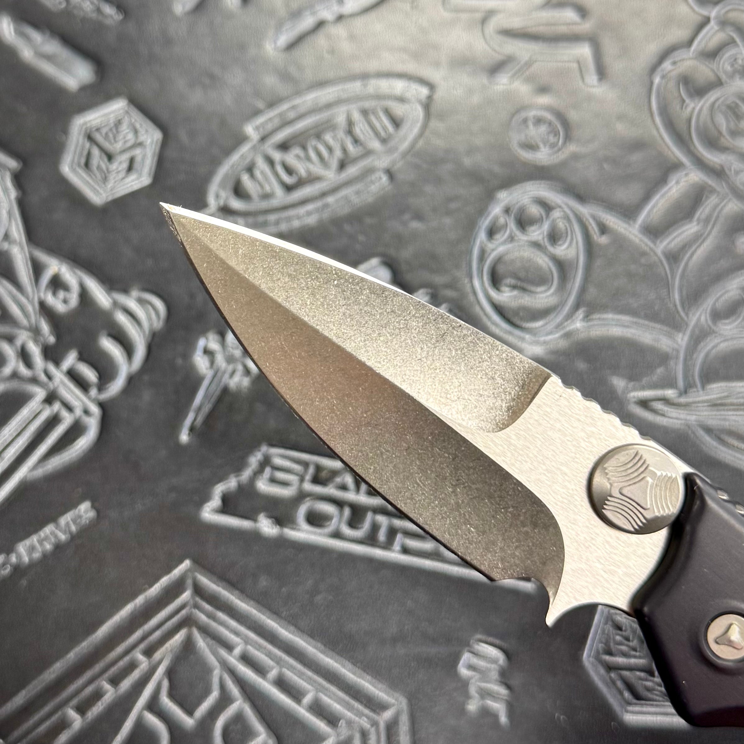 Marfione Custom MSG-2 D/A- Two-Tone Stonewash - S/N: 012 - Top Swedge sharped by Tony Marfione