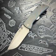 McNees Knives PM Mac 2 3.5” Gen2 Drop Point - Matte Blue/Bronze Swerve