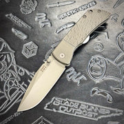 McNees Knives PM Mac 2 3.5” Gen2 Spearpoint - Atomic Jigged Bolster