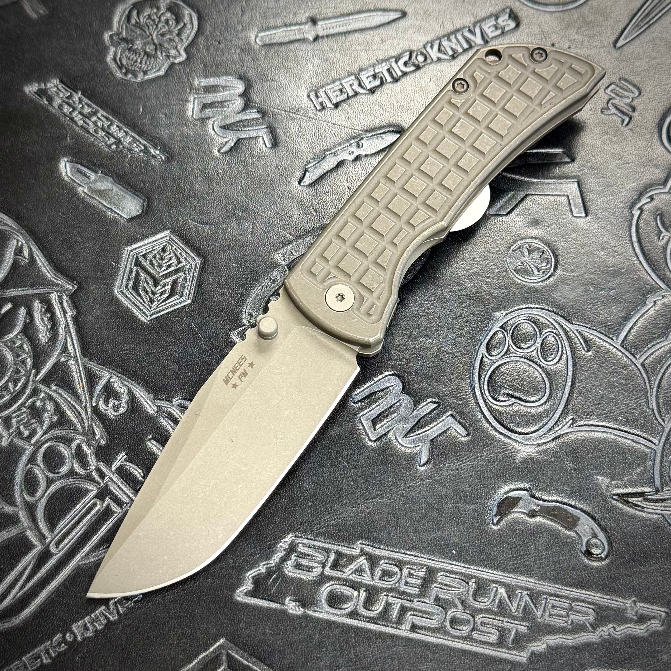 McNees Knives PM Mac 2 3.5” Gen2 Drop Point - Atomic Frag