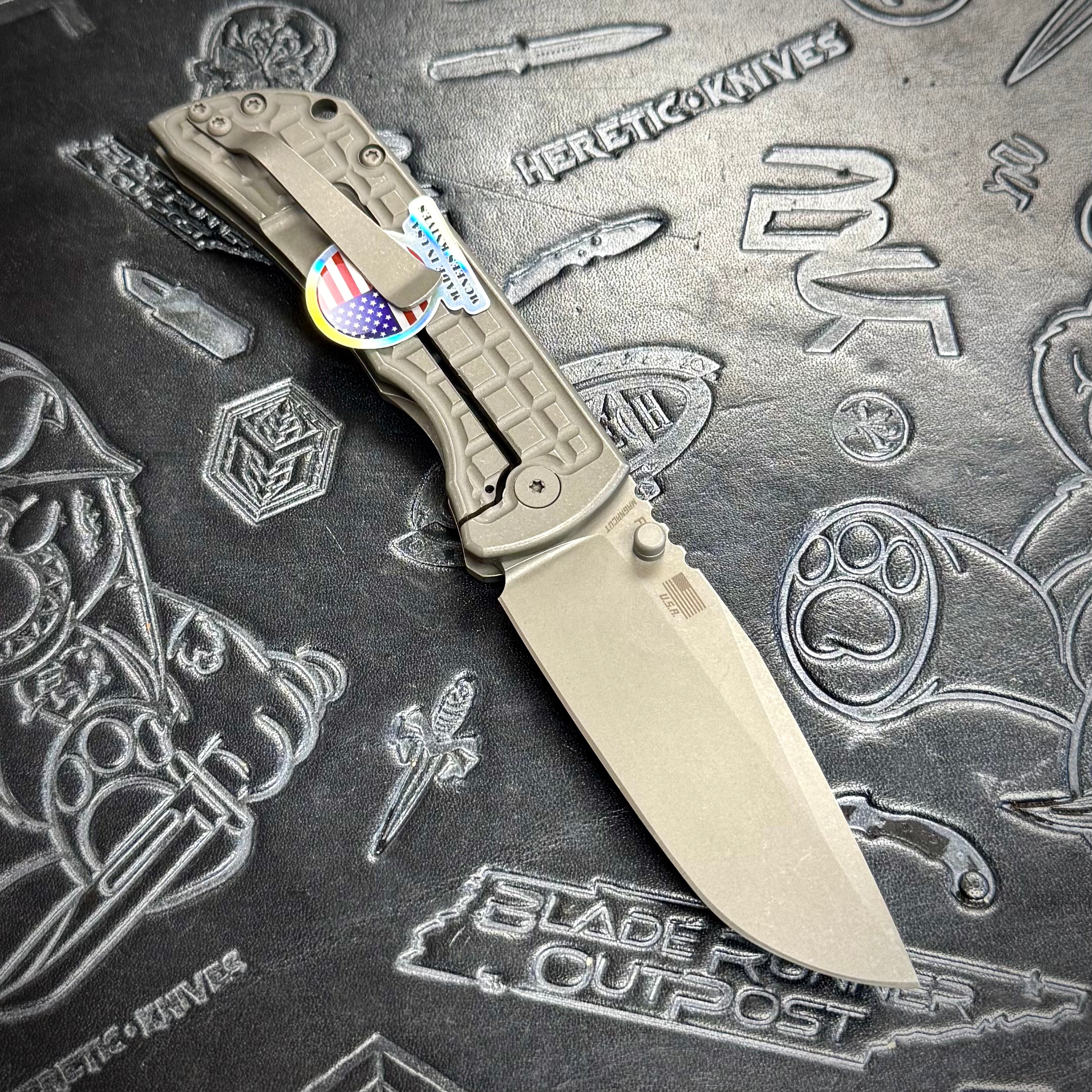 McNees Knives PM Mac 2 3.5” Gen2 Drop Point - Atomic Frag