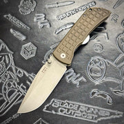 McNees Knives PM Mac 2 3.5” Gen2 Drop Point - Atomic Bronze Frag