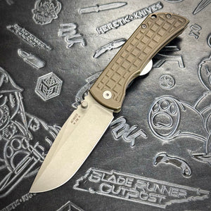 McNees Knives PM Mac 2 3.5” Gen2 Drop Point - Atomic Bronze Frag
