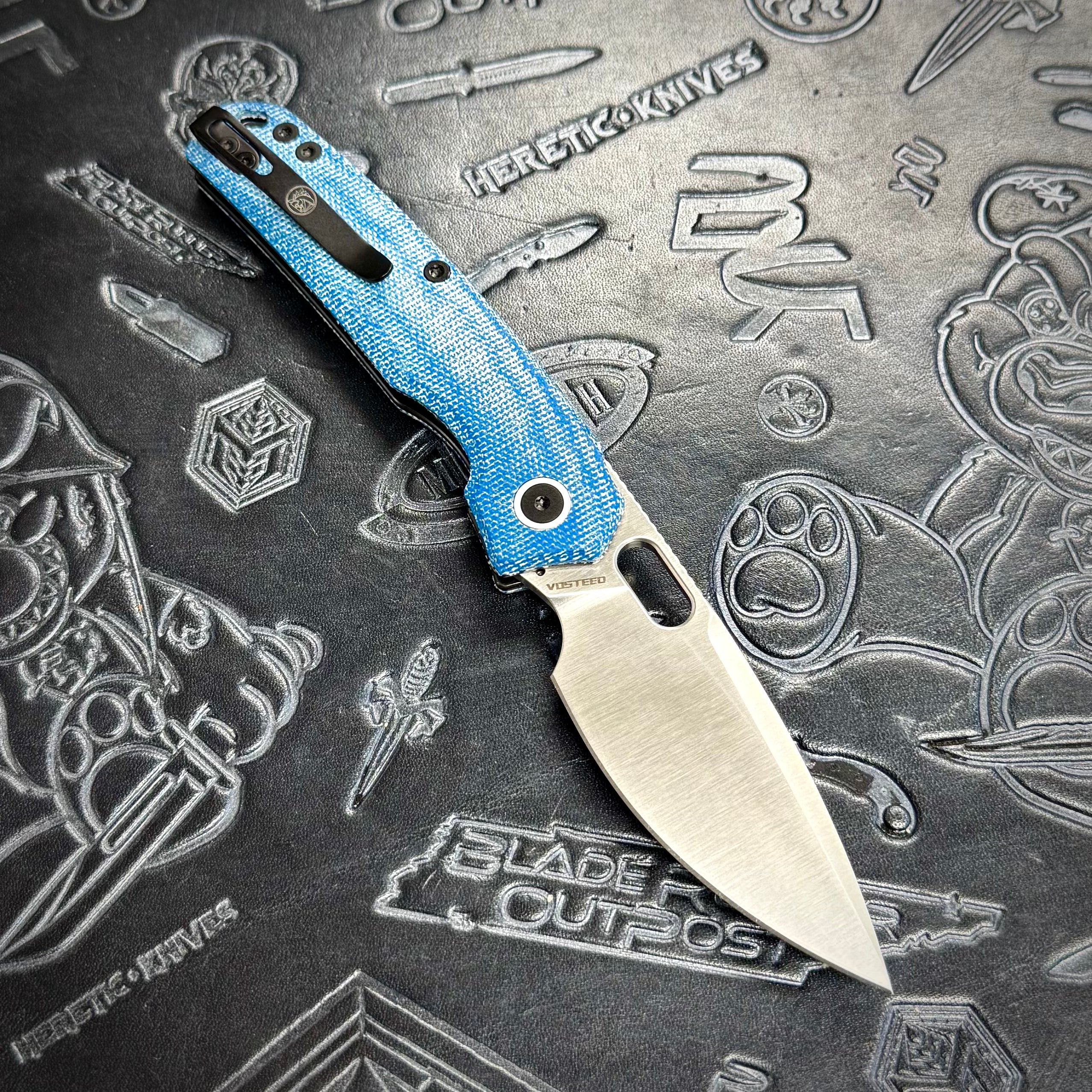 Psyop - Top Liner Lock Knife (3.32" Elmax Blade & Norplex UltreX™ Micarta Handle) - A2214